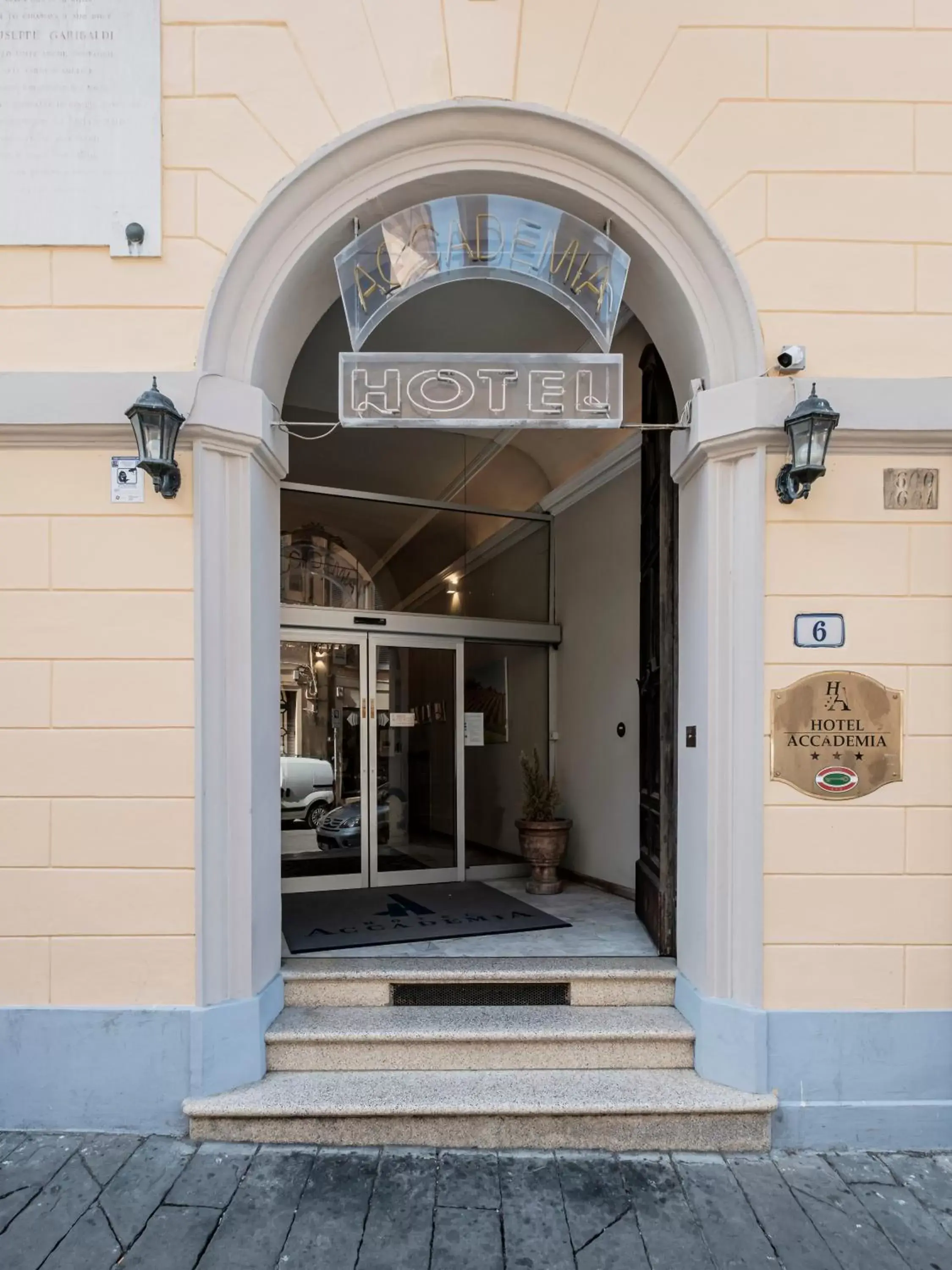 Property building in Hotel Accademia