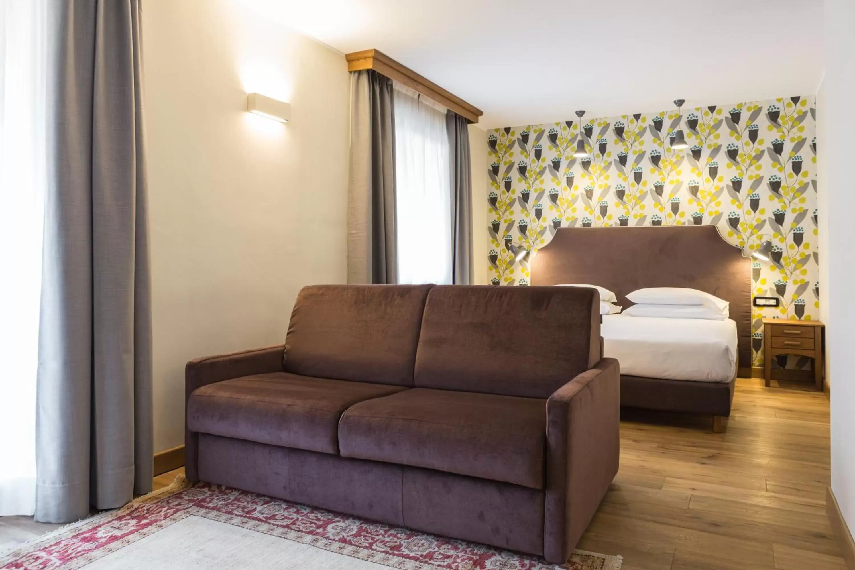 Photo of the whole room, Bed in Duca D'Aosta Hotel