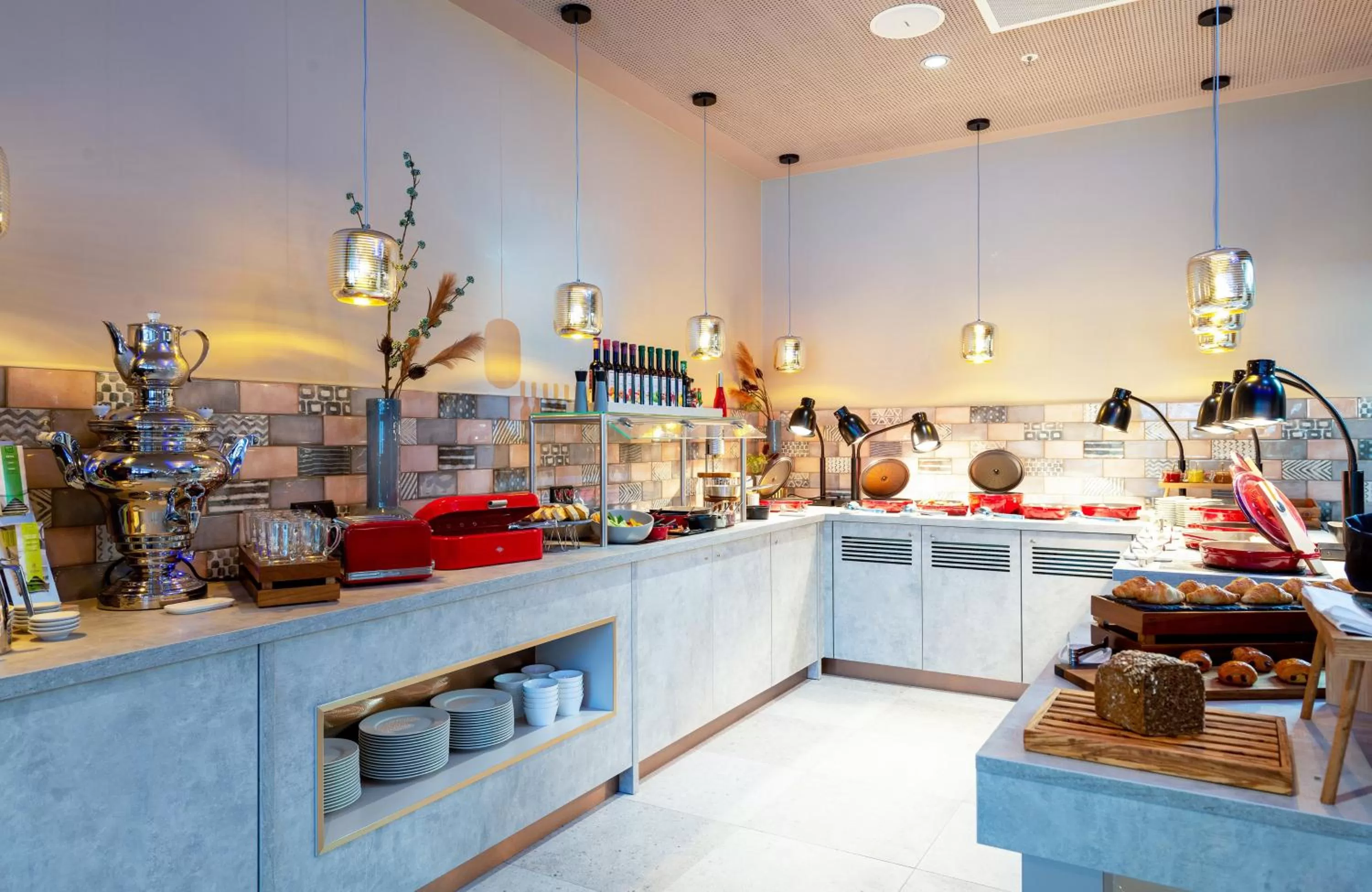 Buffet breakfast in Leonardo Hotel Augsburg