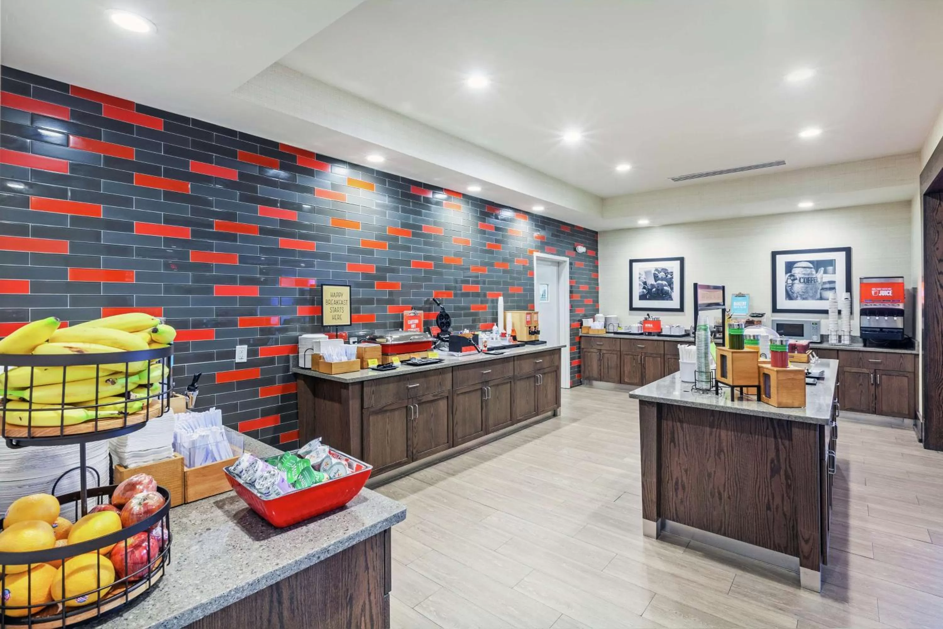 Breakfast in Hampton Inn North Little Rock McCain Mall, AR