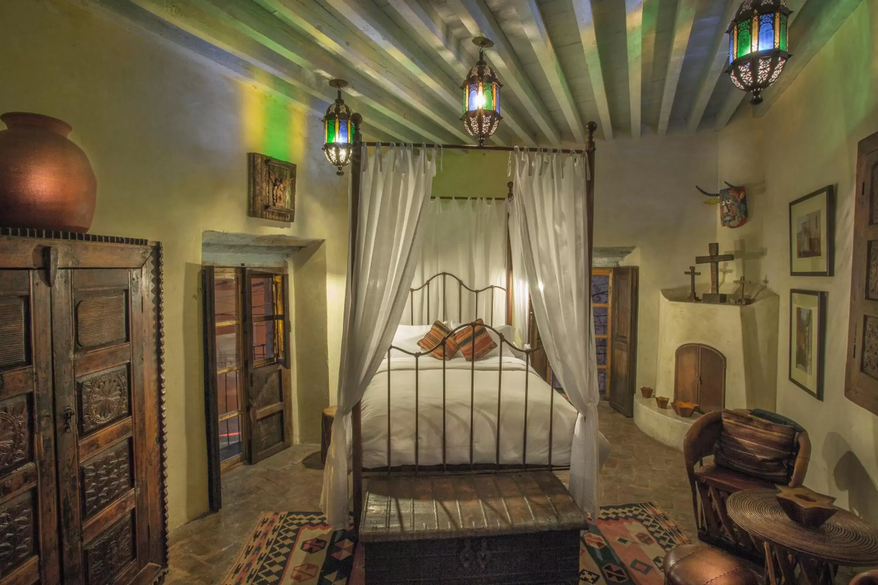 Bed in Hacienda Las Amantes