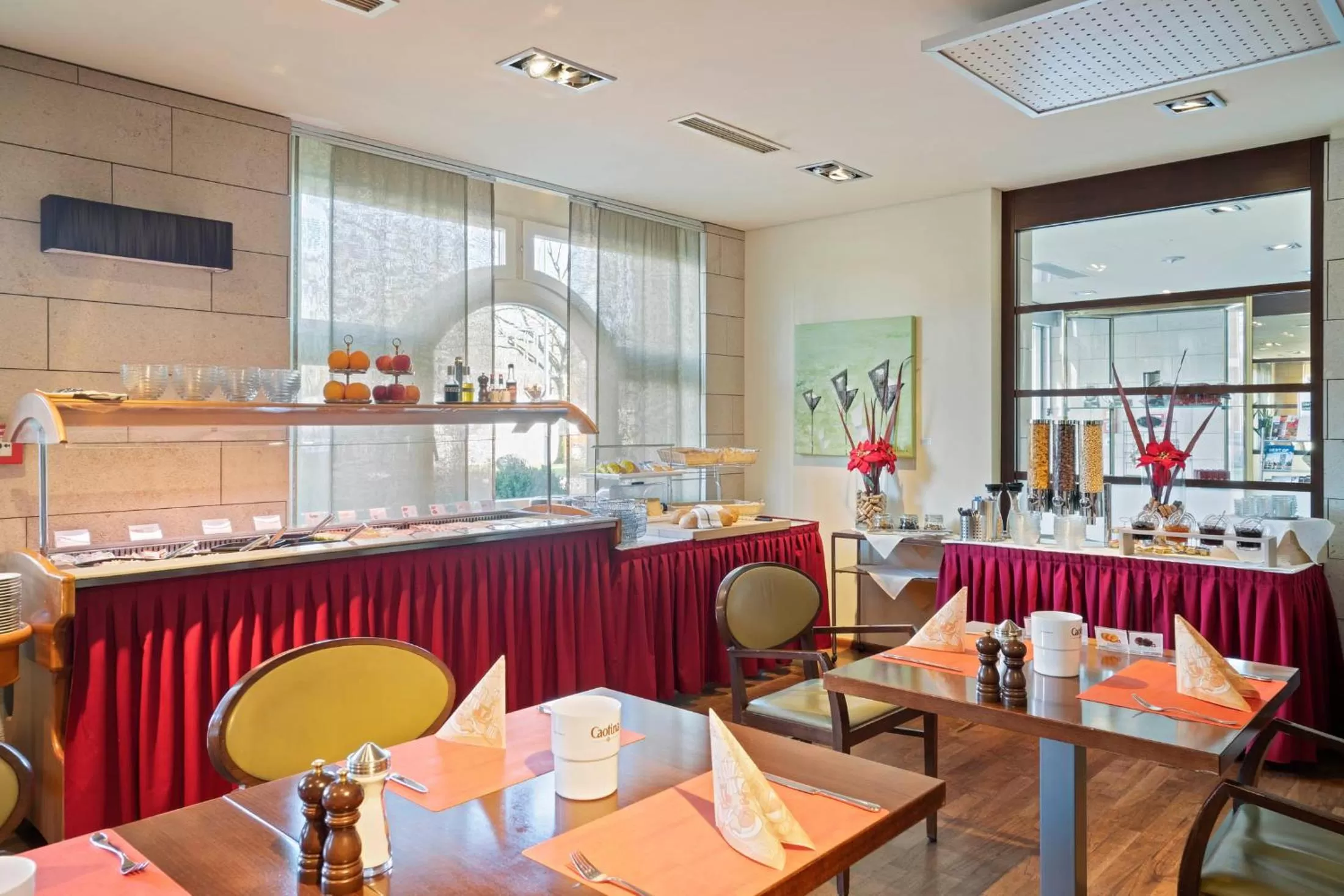 Buffet breakfast in Hotel Conti Dietikon