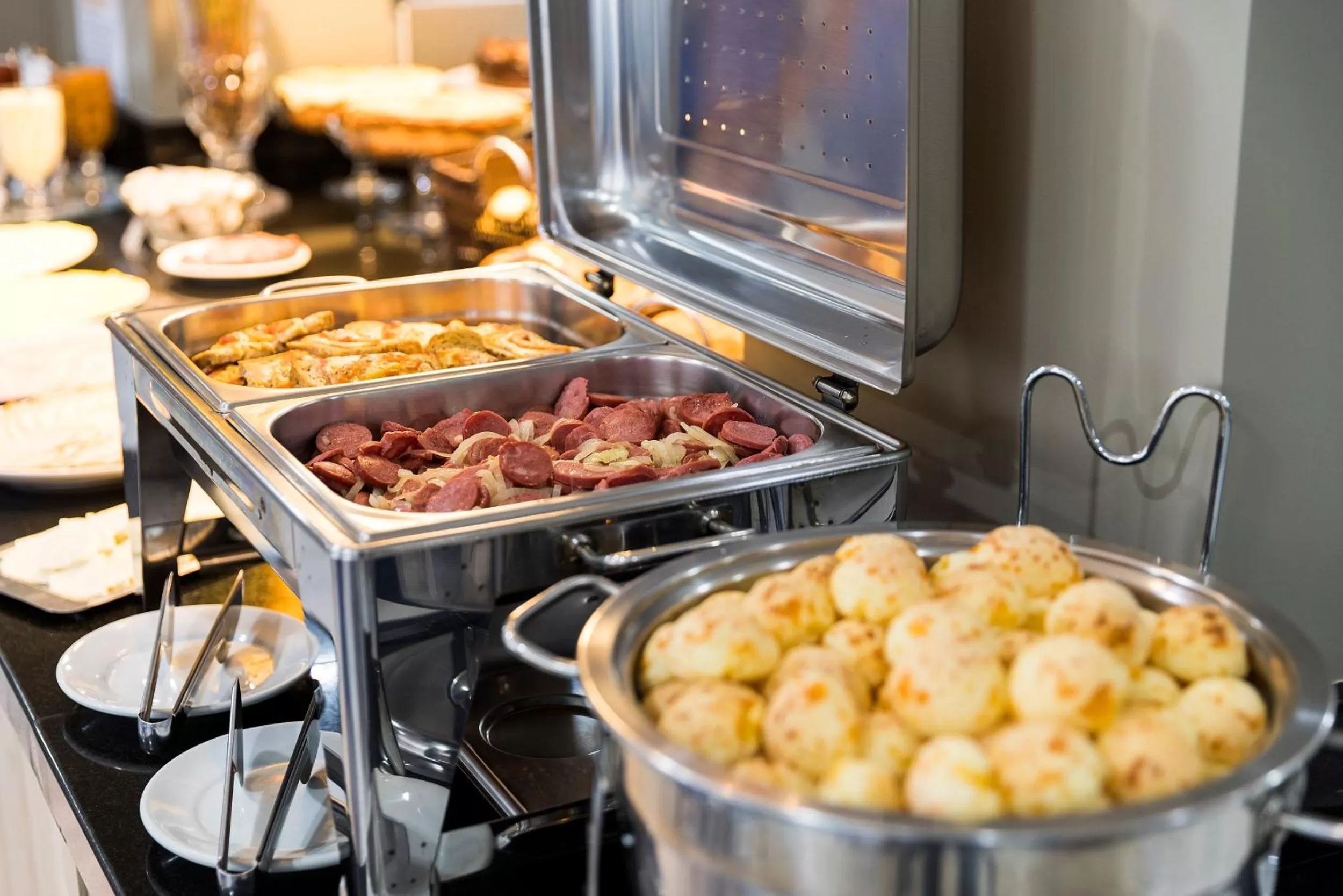 Buffet breakfast in Hotel Bella Camboriú