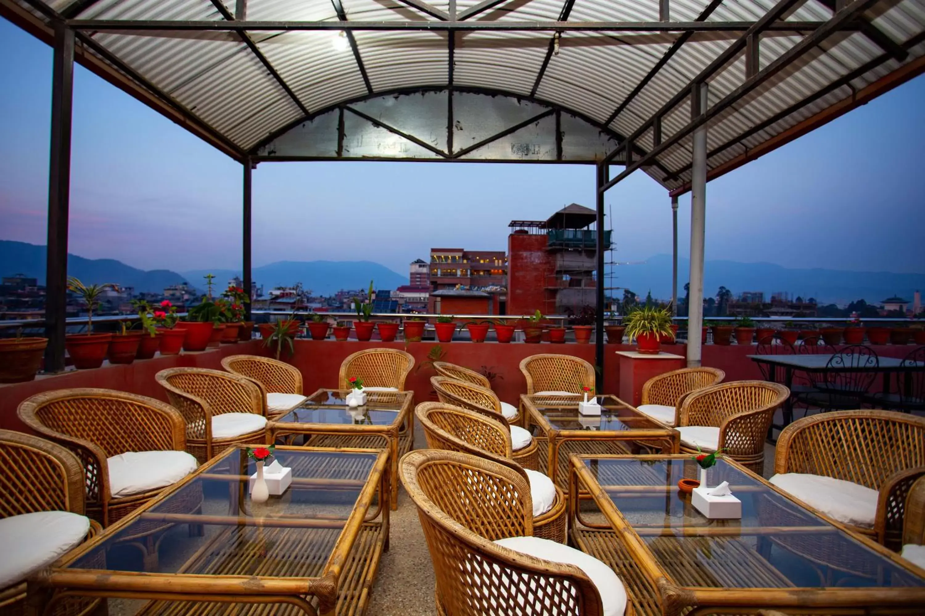 Balcony/Terrace, Restaurant/Places to Eat in Hotel Jay Suites