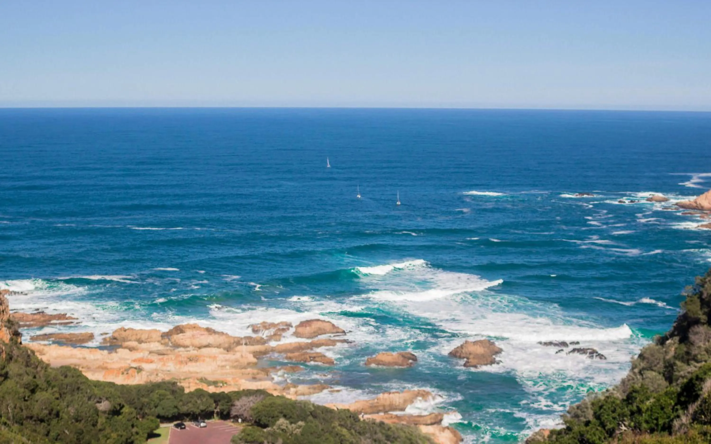 Sea view in Headlands House Guest Lodge