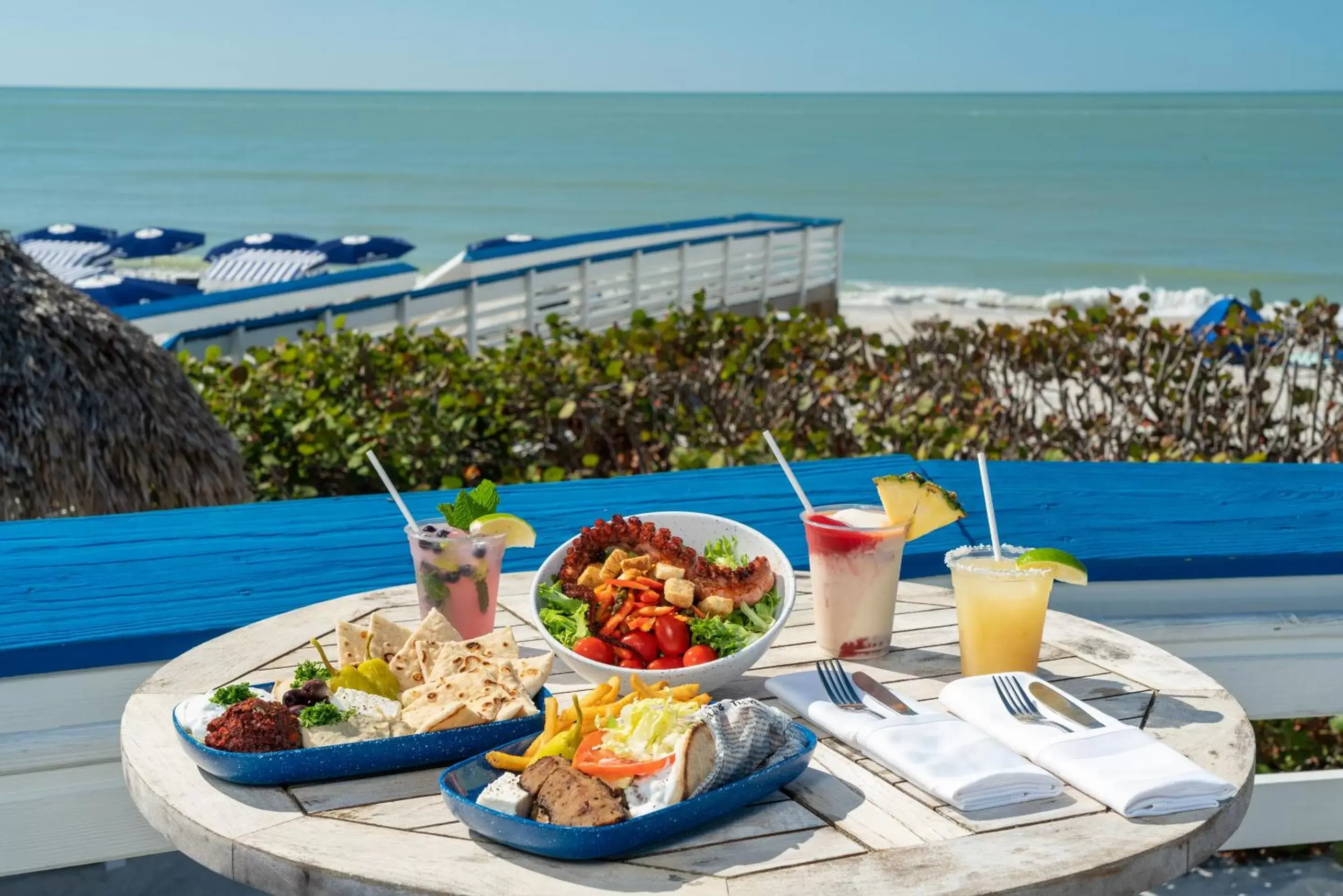 Lunch in Naples Grande Beach Resort