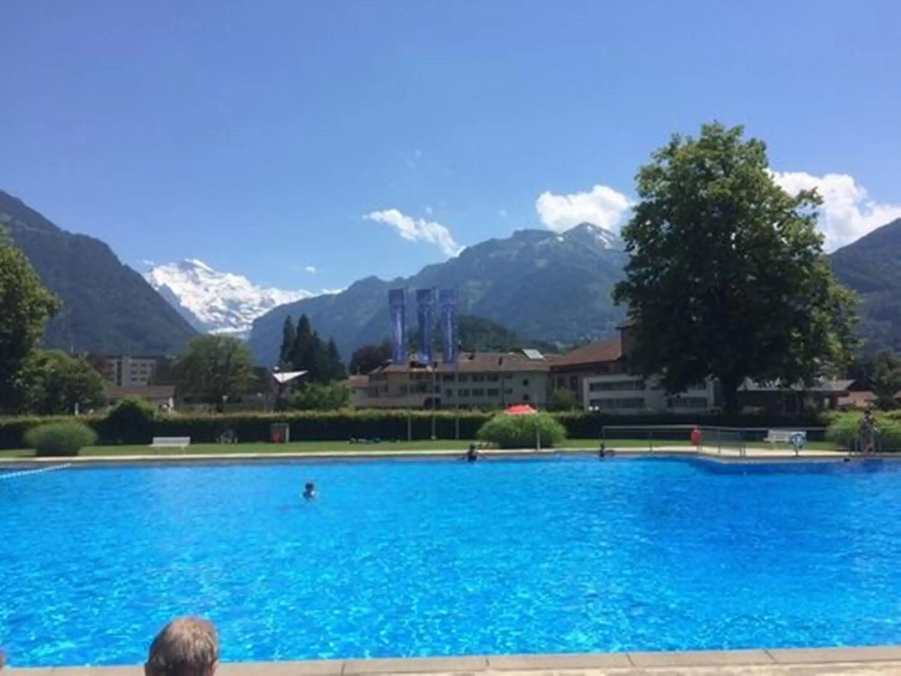 Swimming Pool in Hotel Derby Interlaken - Action & Relax Hub