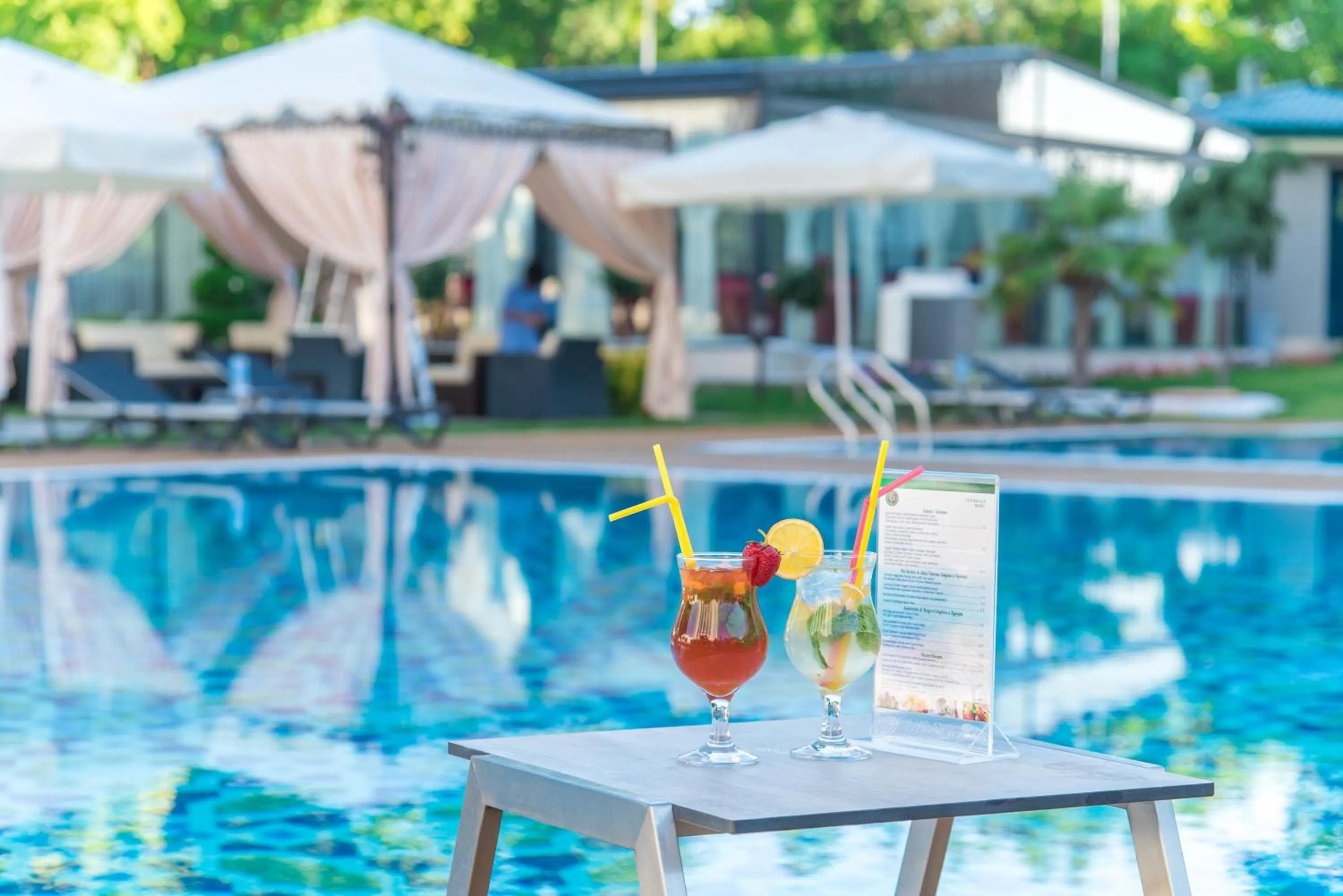Swimming pool in City Palace Hotel Tashkent
