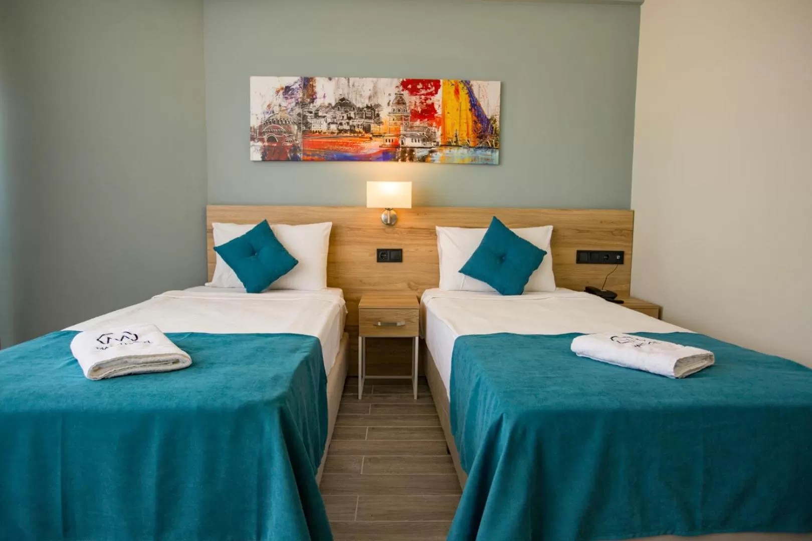 Bedroom, Bed in Marti Beach Hotel