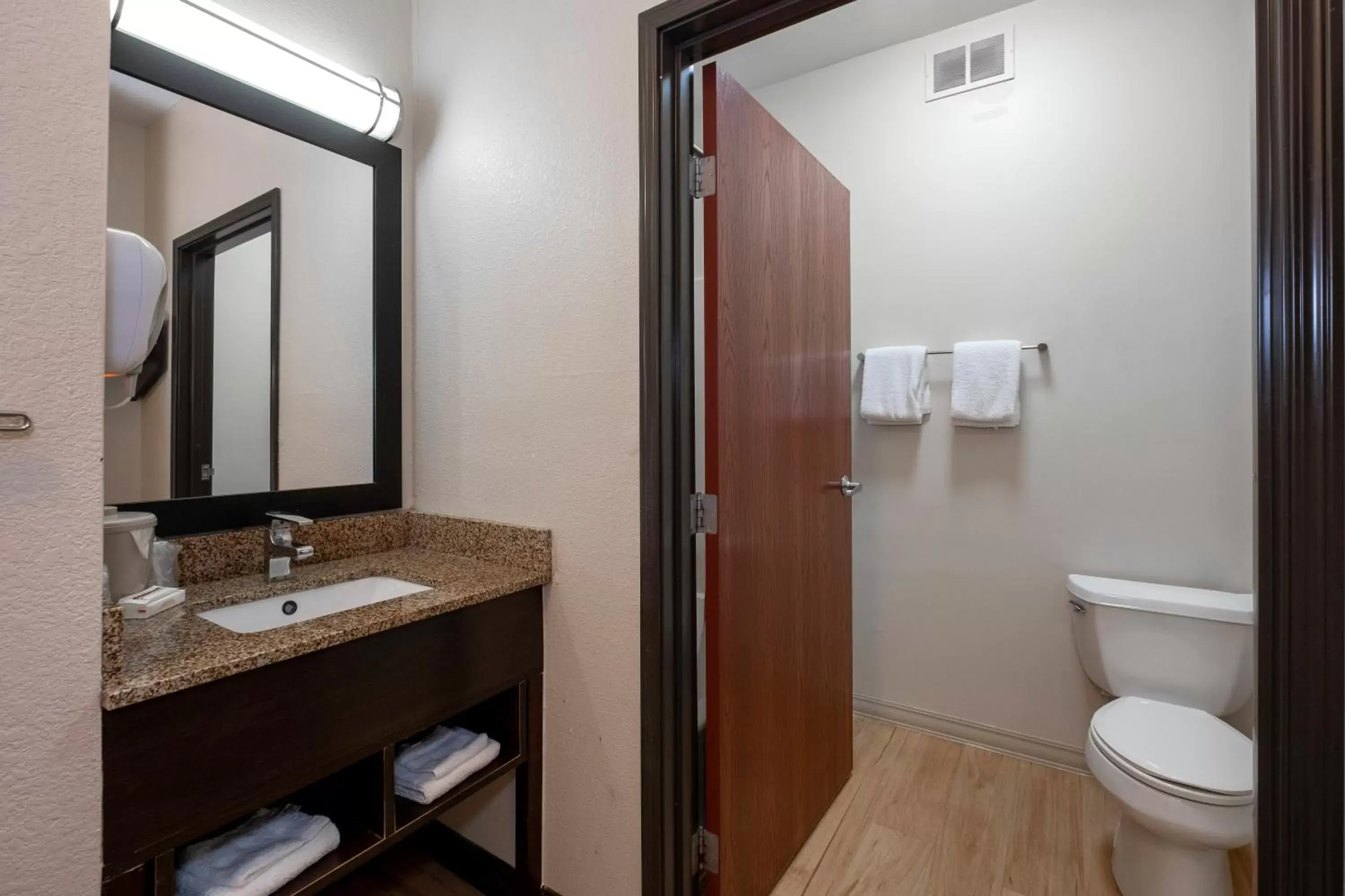 Bathroom in Red Roof Inn & Suites Dover Downtown