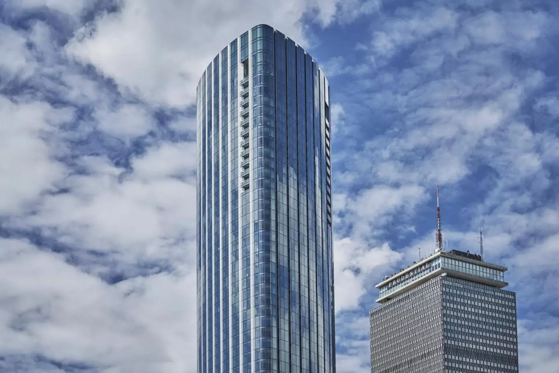 Property building in Four Seasons Hotel One Dalton Street, Boston