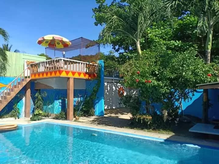 Swimming pool in Lala Panzi Bed and Breakfast