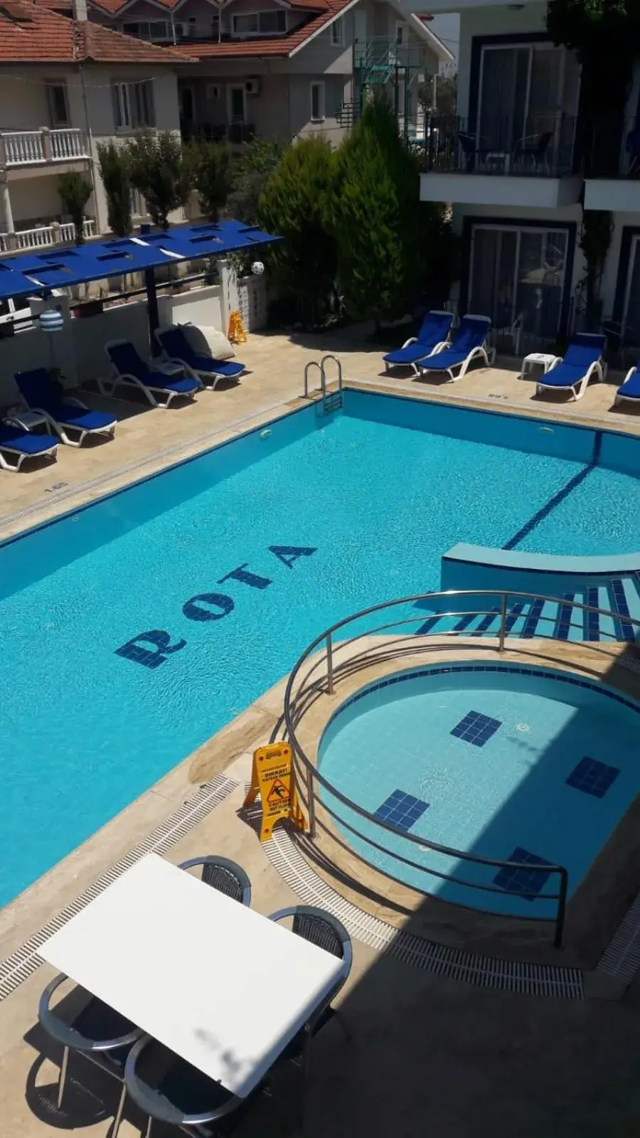 Pool View in Rota Hotel