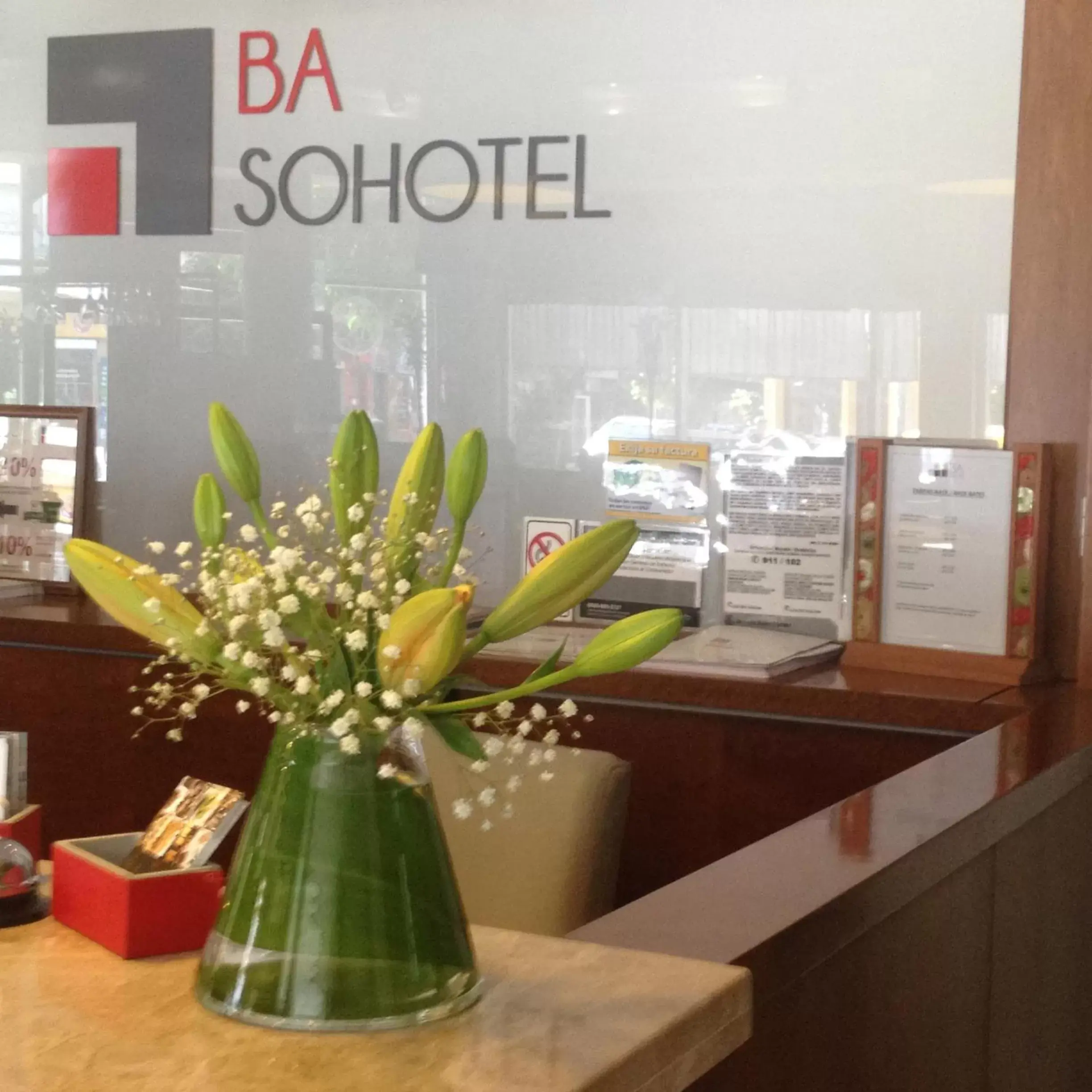 Lobby or reception in BA Sohotel Lobby or reception in BA Sohotel