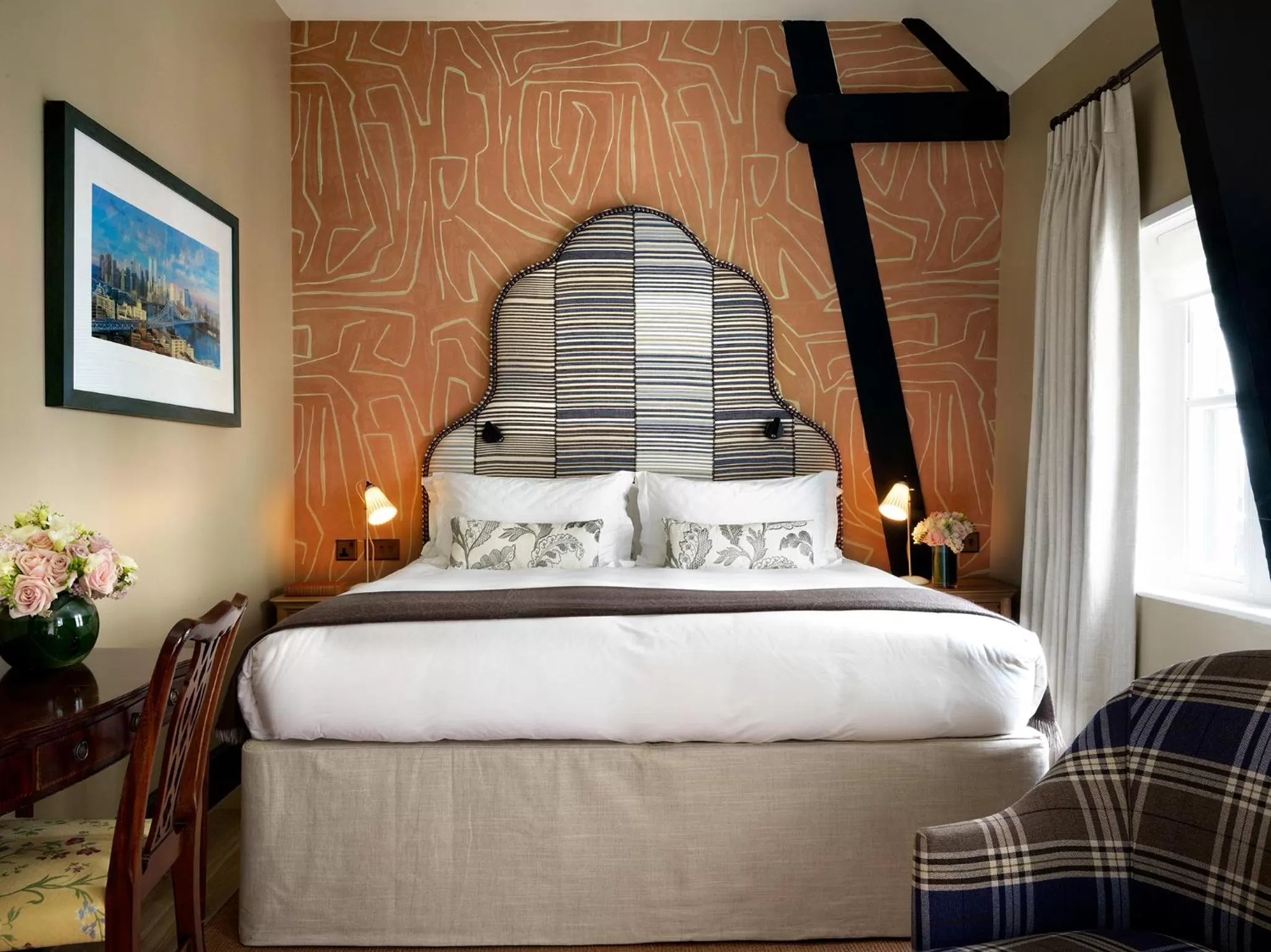 Bedroom, Bed in The Stafford London