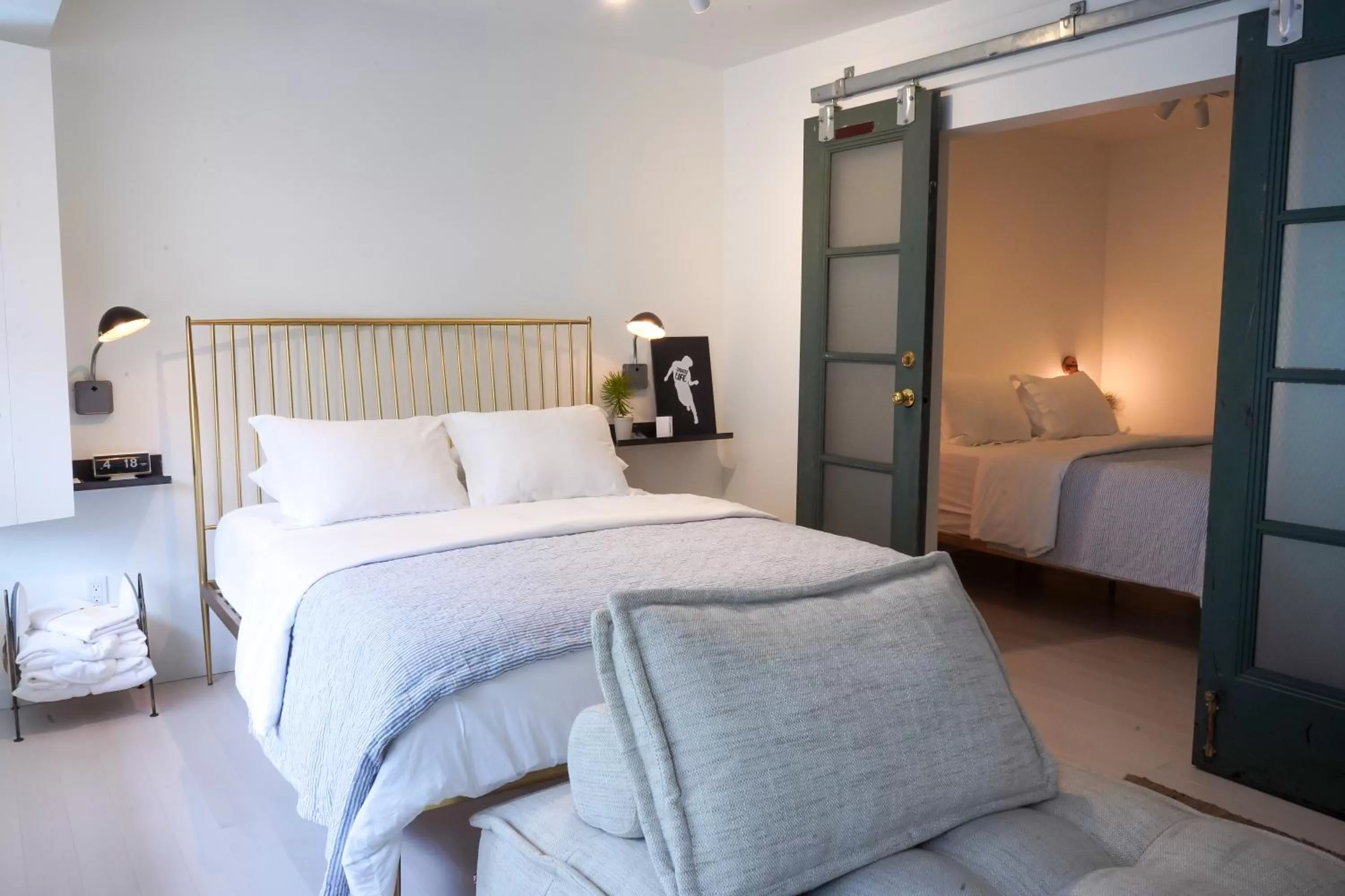 Bed in The Lakeside Prince Edward County