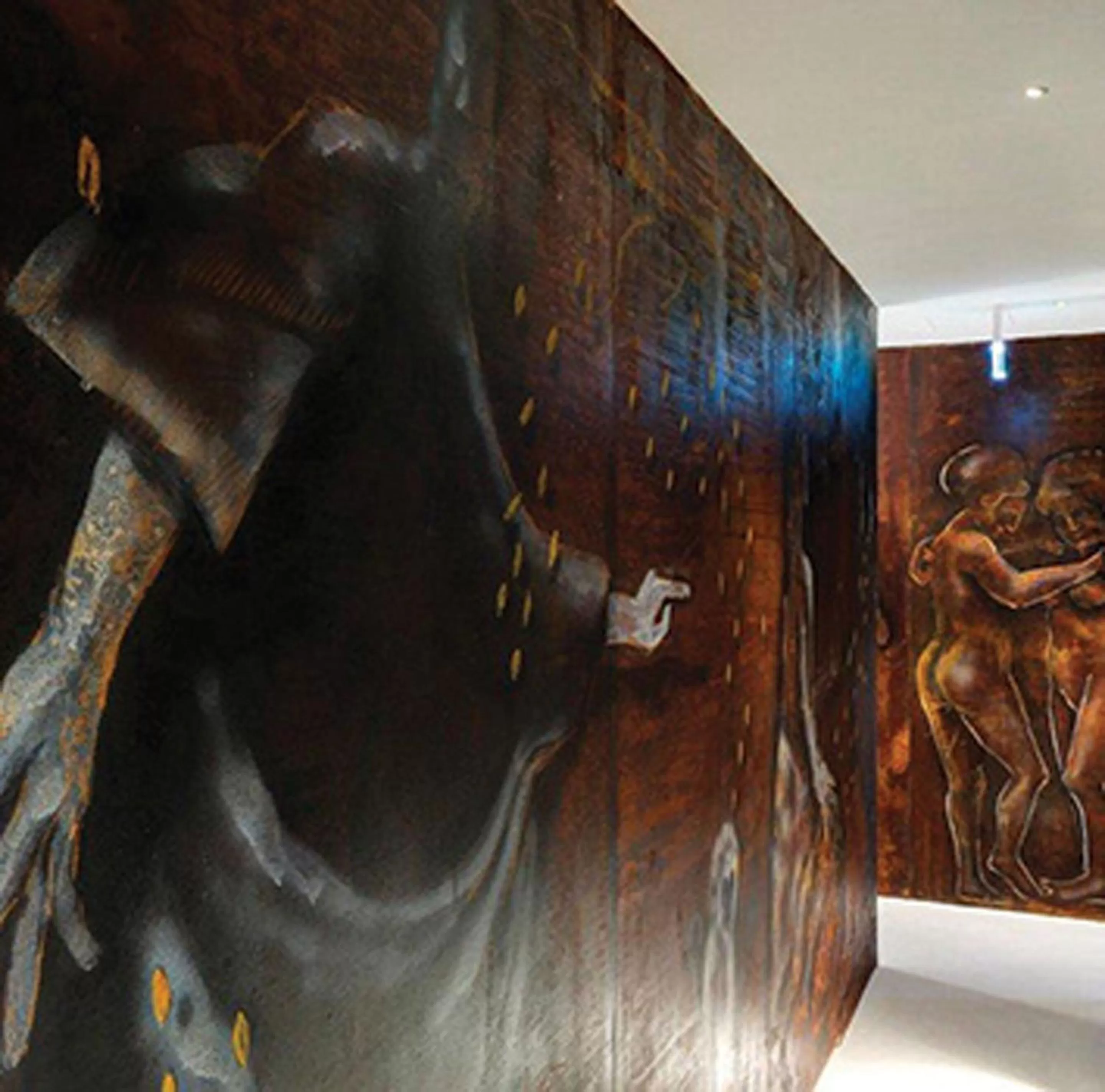 Decorative detail in Navona Stay