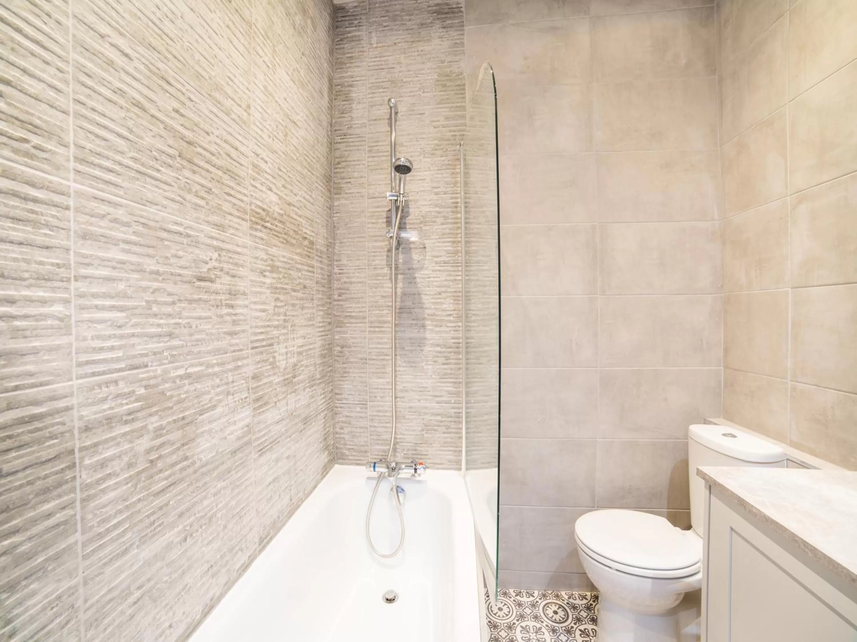 Bathroom in Churchill's Hotel