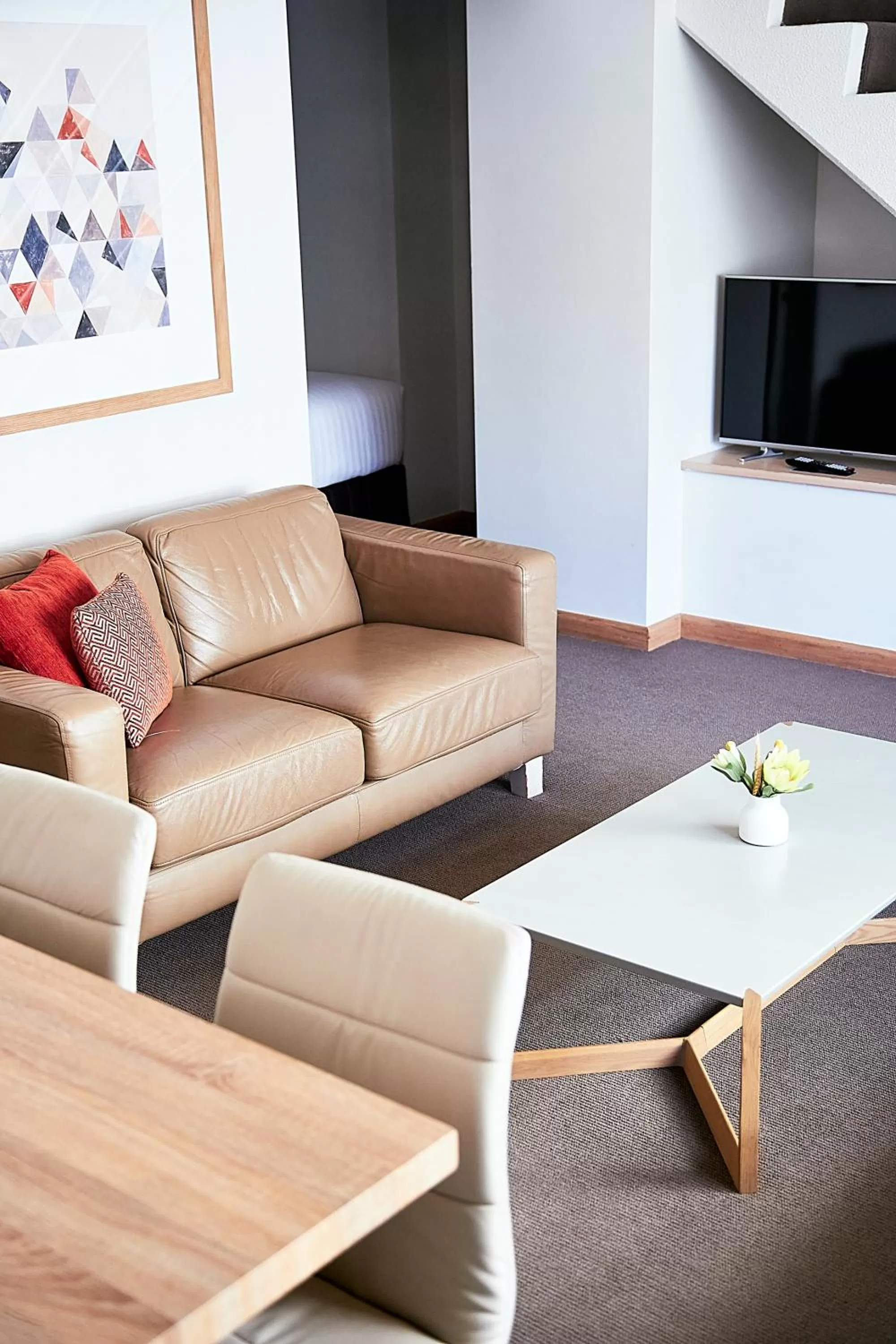 Living room in Salamanca Inn