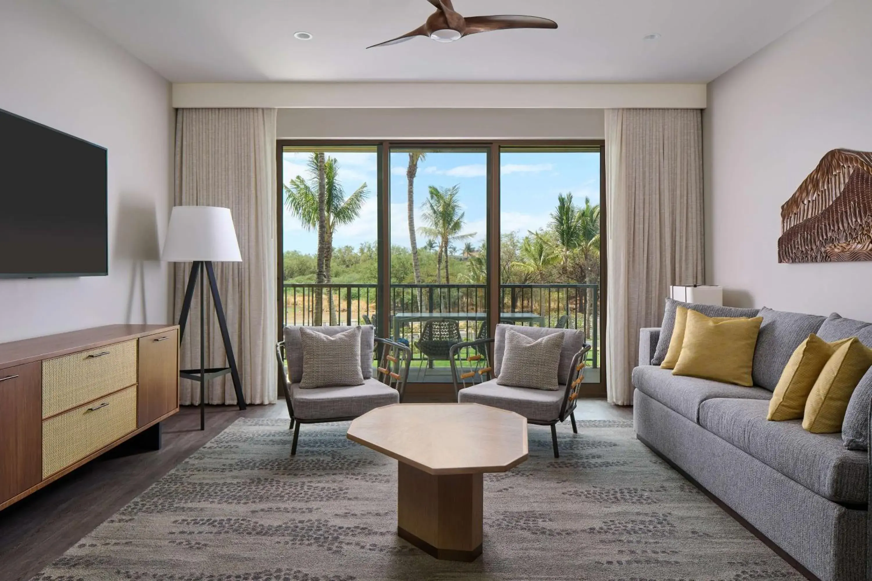 Living room, Seating Area in Hilton Grand Vacations Club Maui Bay Villas