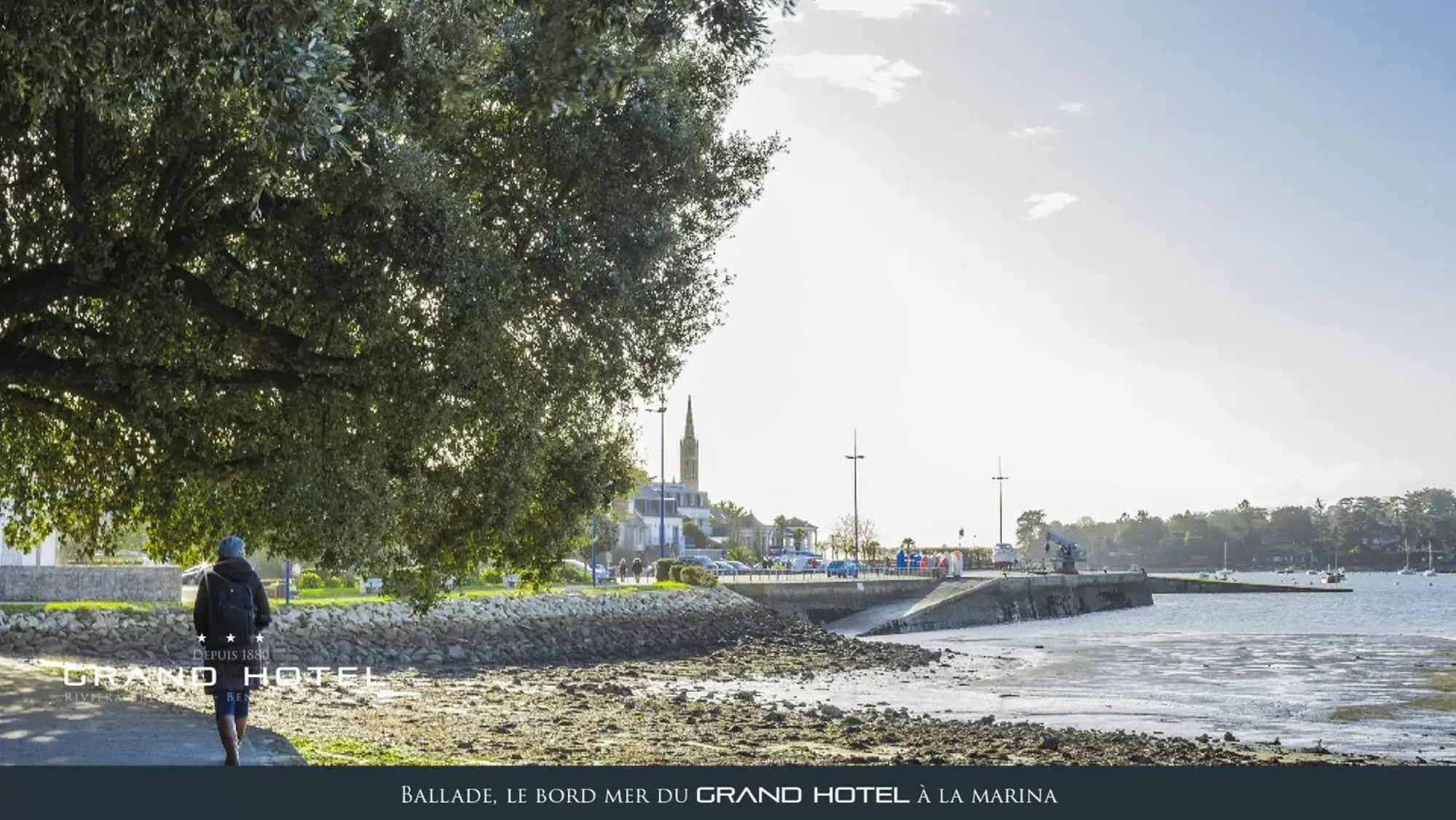 Beach in Grand Hôtel Bénodet Abbatiale Riviera Bretonne