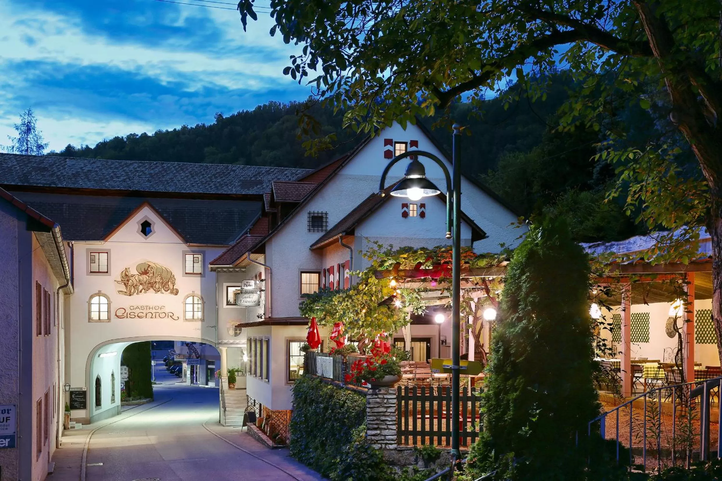 Property building in Gasthof Eisentor