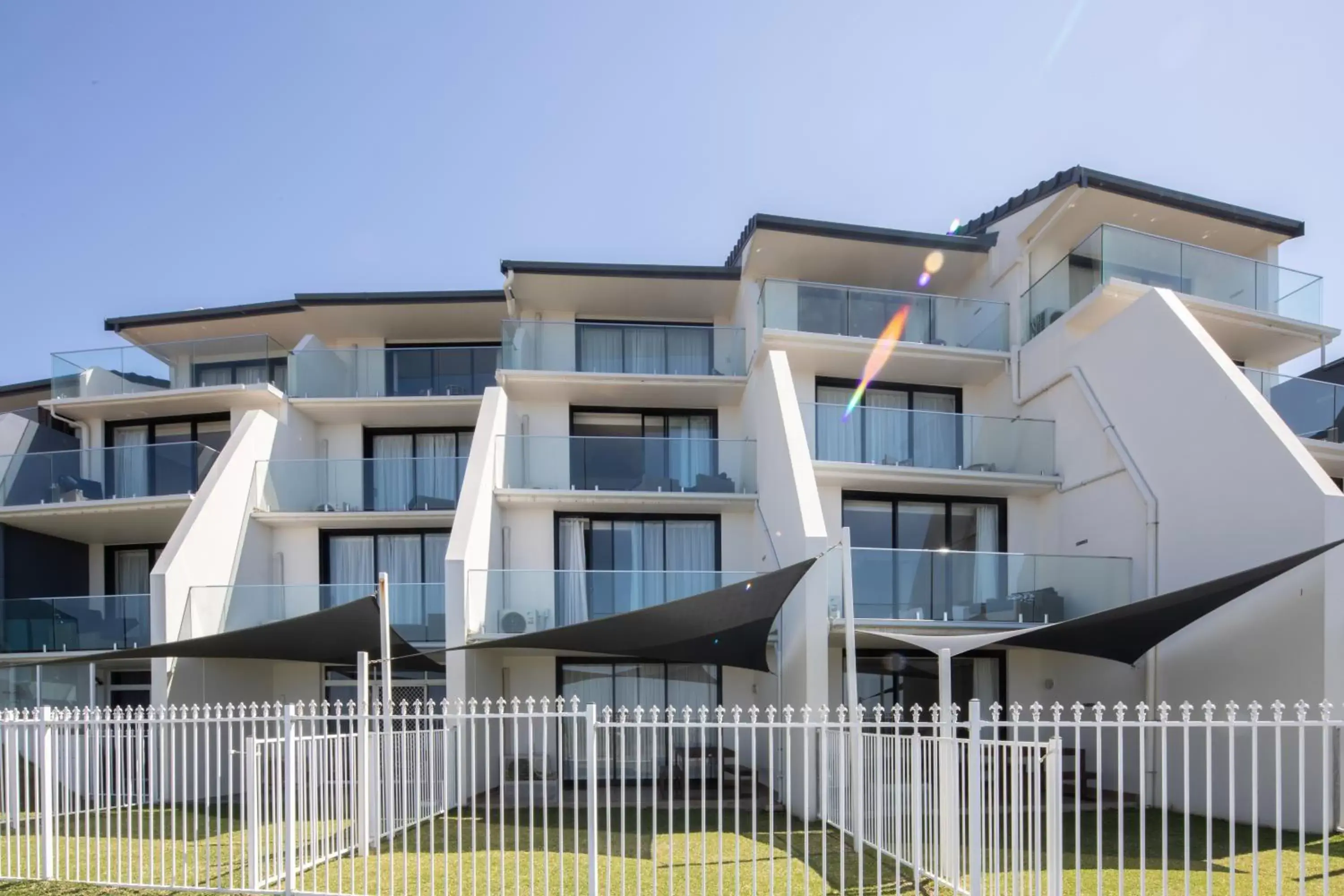 Property Building in Ocean Front Motel