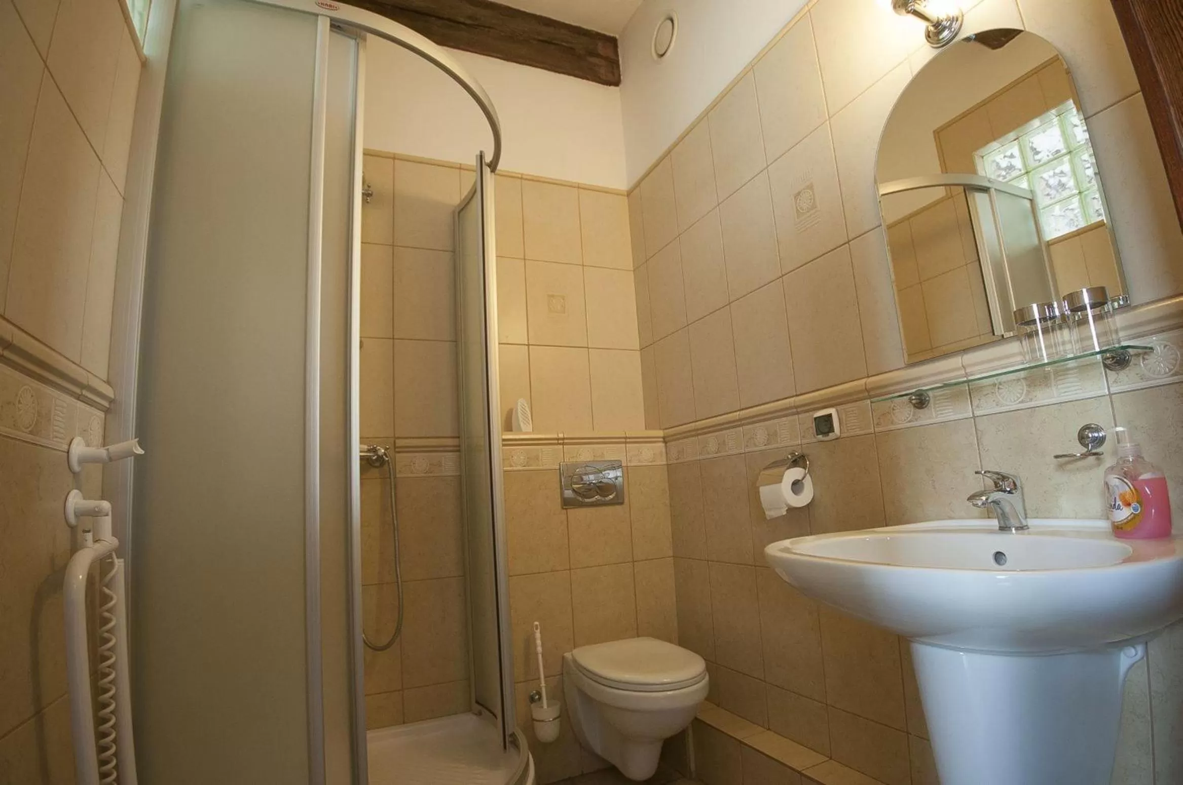 Bathroom in Hotel Restauracja Pod Parowozem