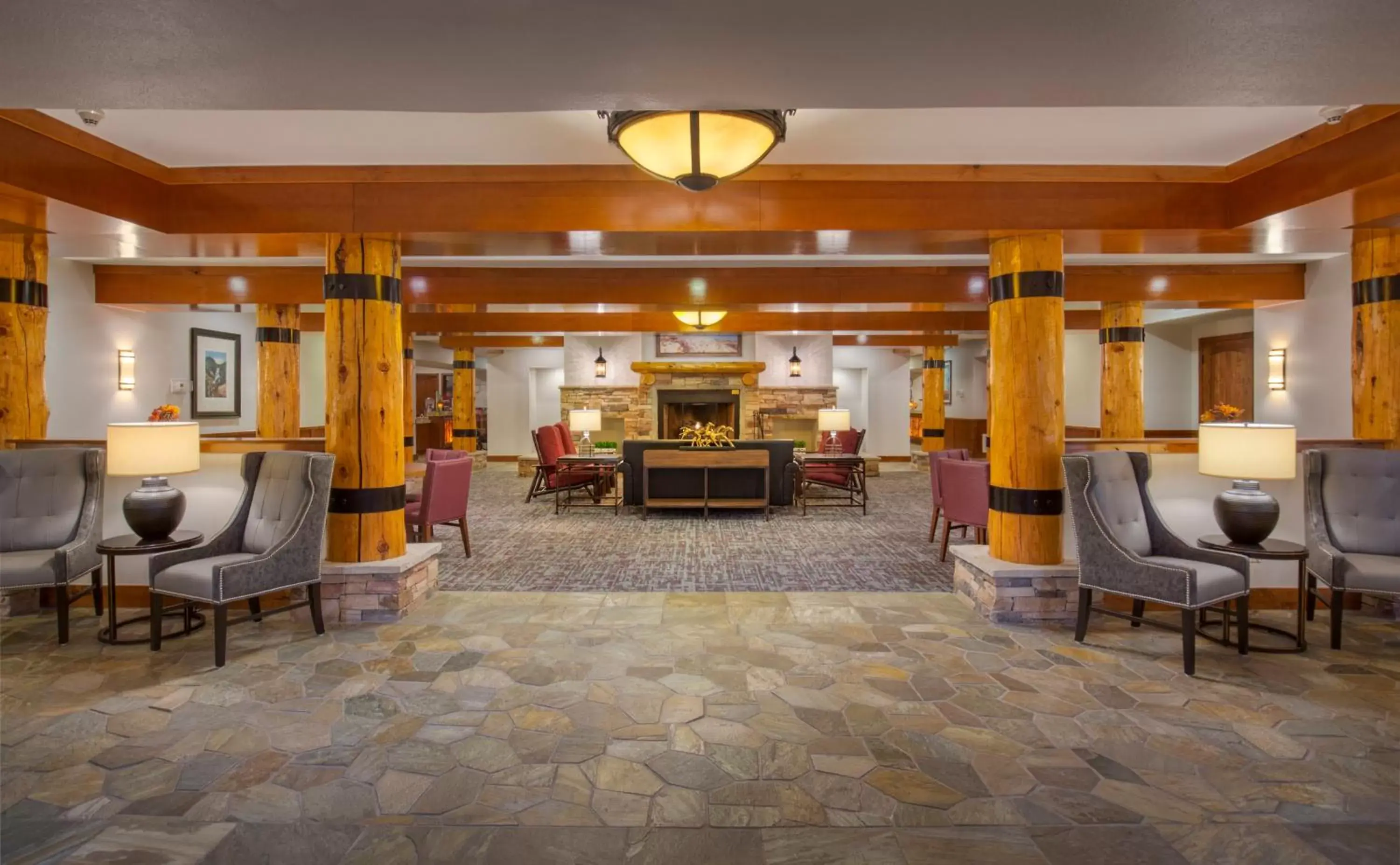 Lobby or reception in WorldMark West Yellowstone