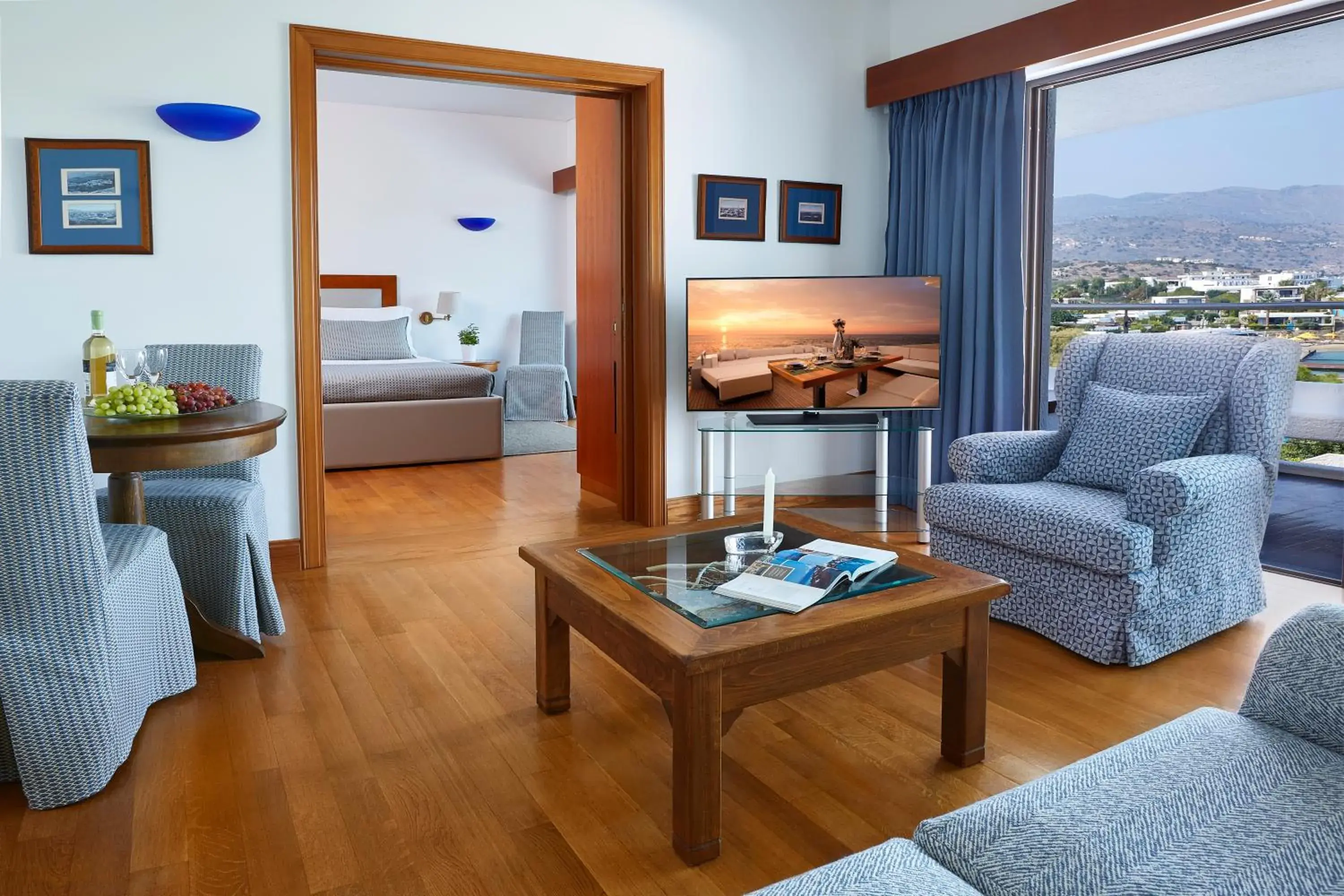 Living room, Seating Area in Elounda Beach Hotel & Villas, a Member of the Leading Hotels of the World
