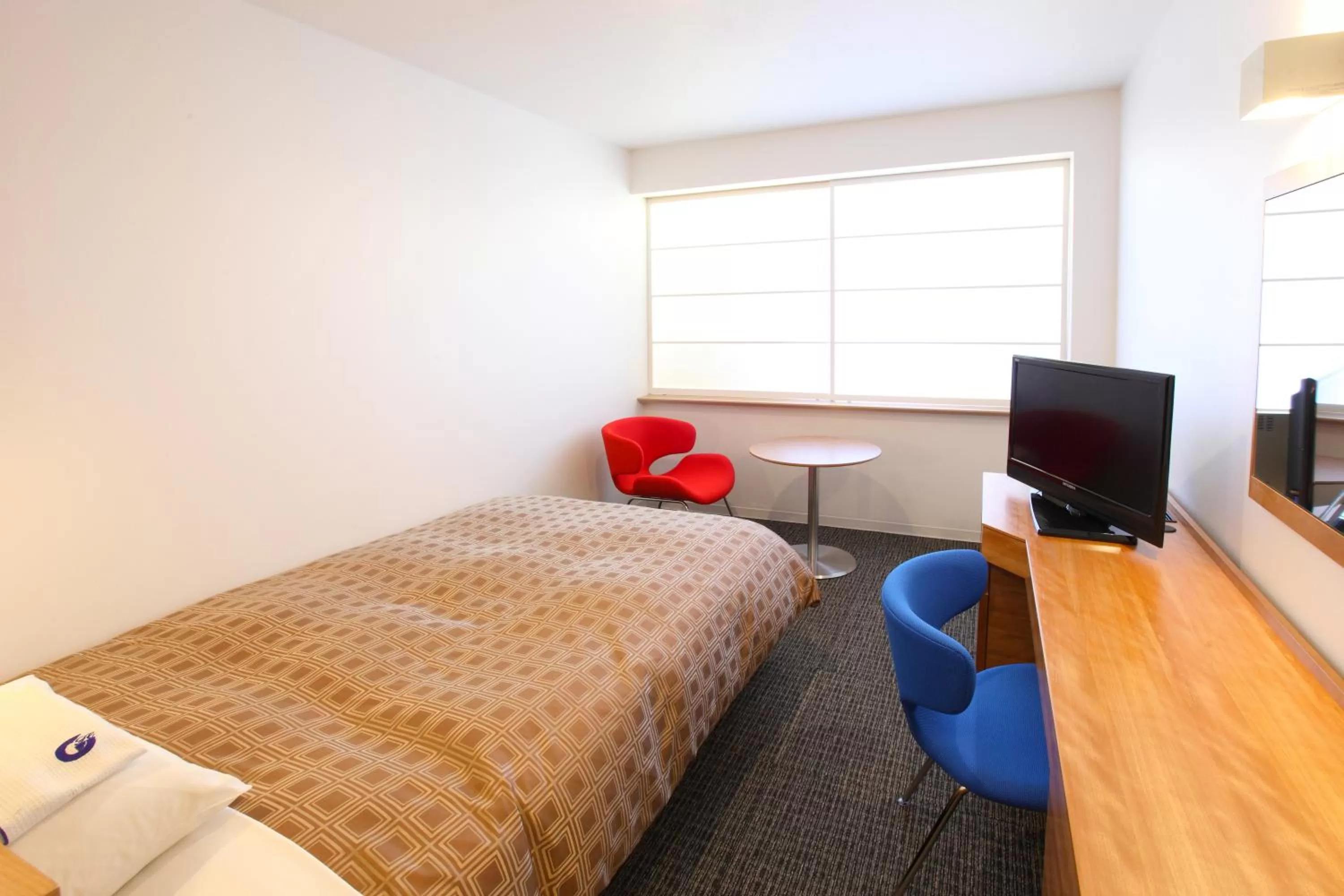 Photo of the whole room, Bed in Nagaoka Grand Hotel