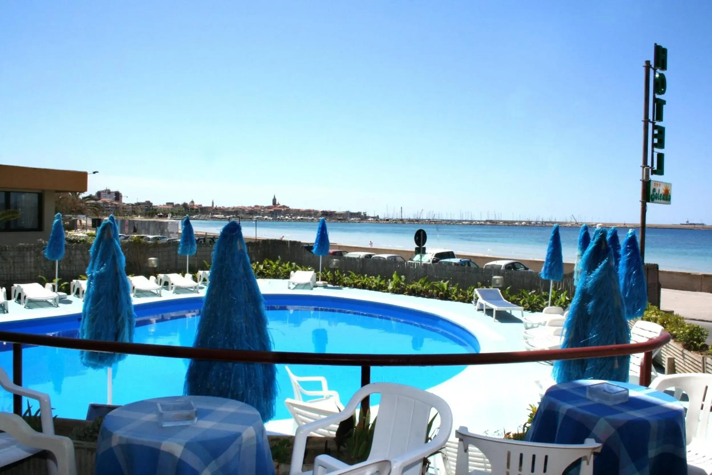 Balcony/Terrace, Swimming Pool in Hotel Soleado