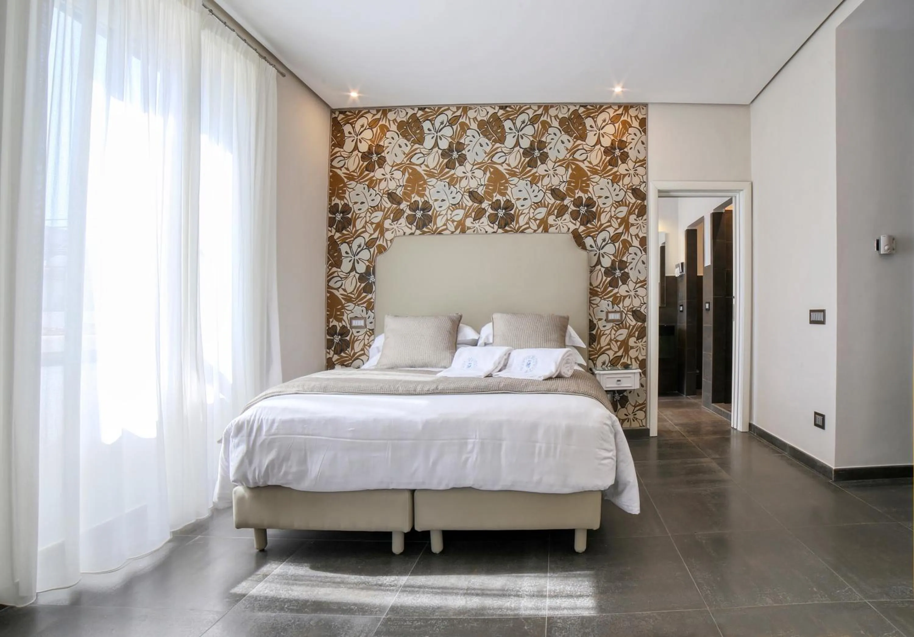 Bedroom, Bed in Palazzo Confalone