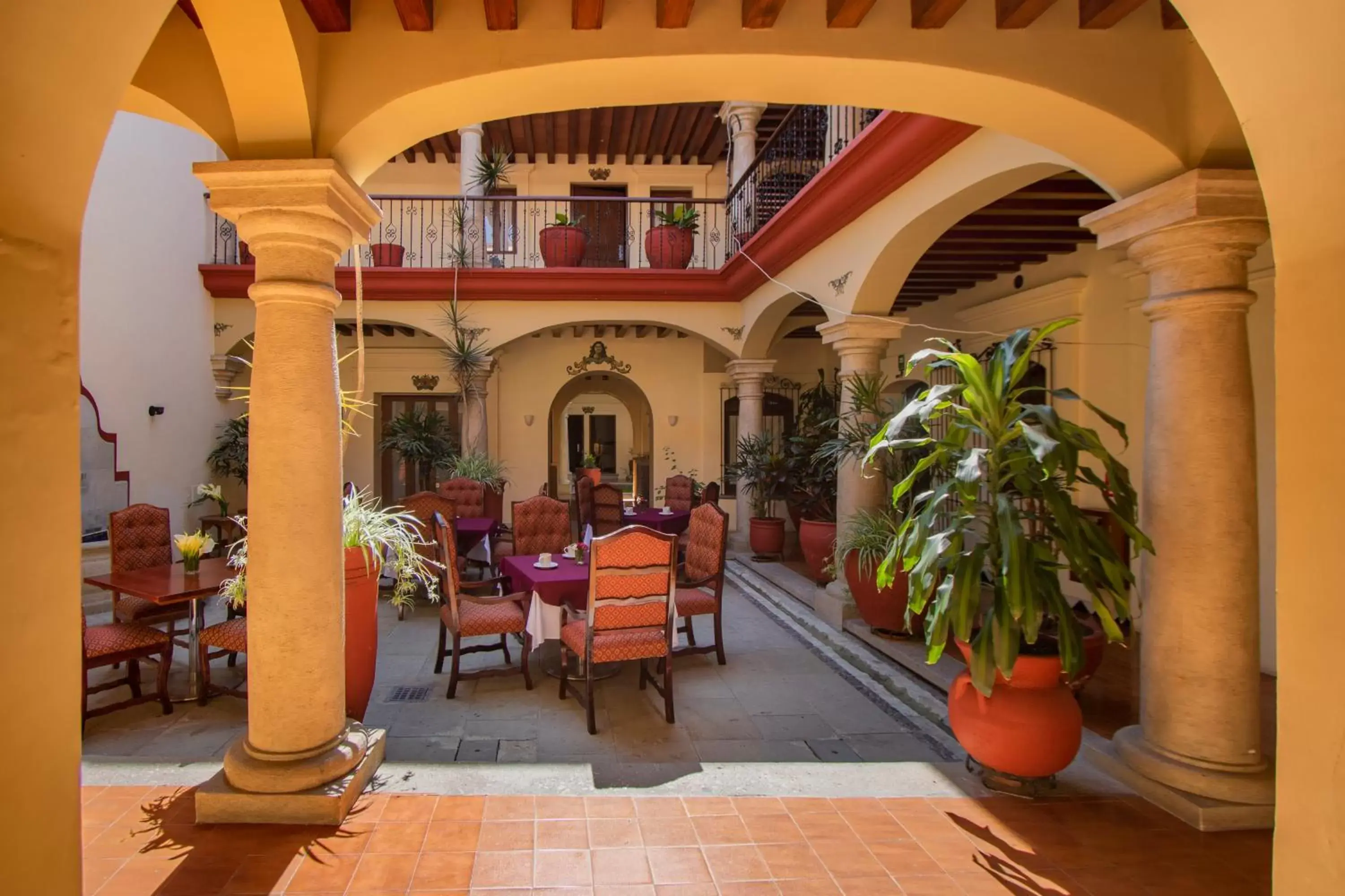 Restaurant/places to eat in Hotel Casa Barrocco Oaxaca