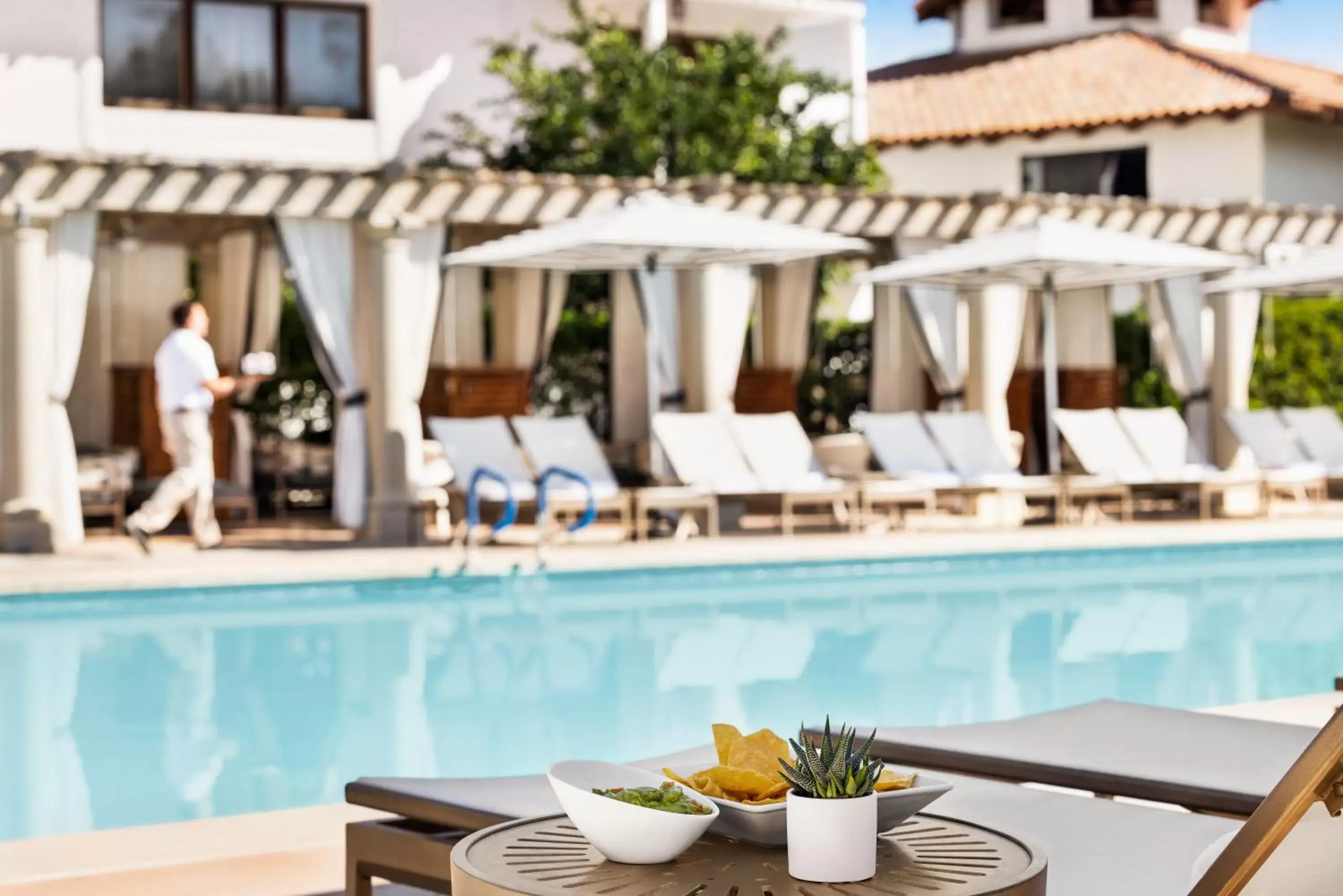 Food and drinks, Swimming Pool in Miramonte Indian Wells Resort & Spa