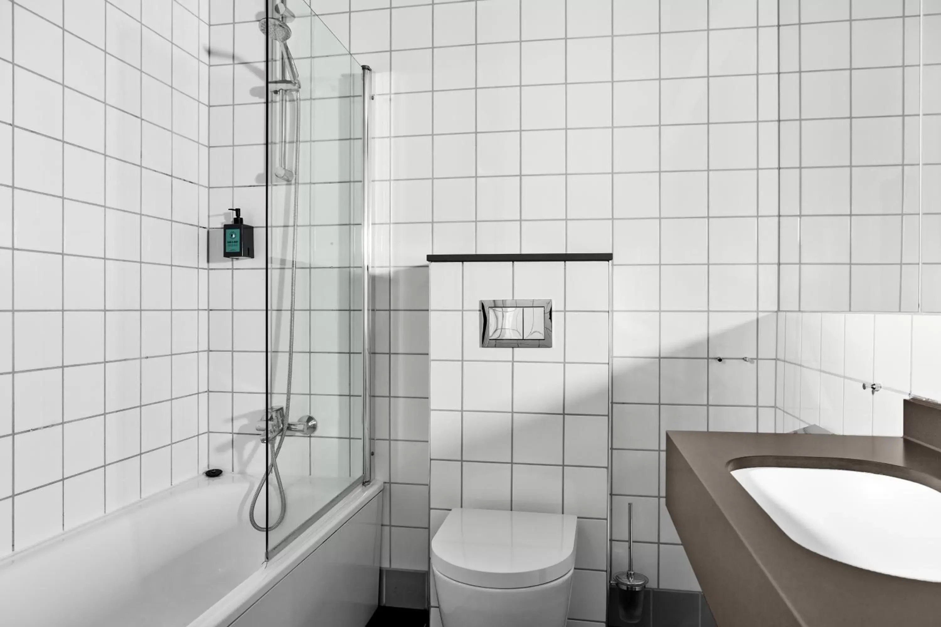 Bathroom in Comfort Hotel Børsparken