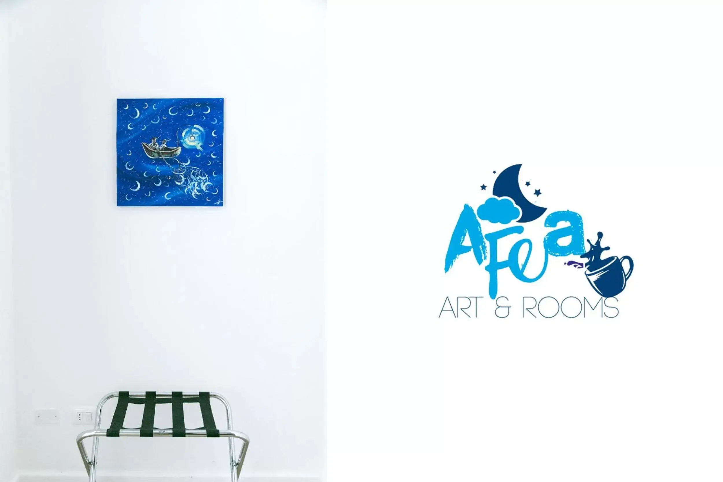 Decorative detail, Property Logo/Sign in Afea Art & Rooms