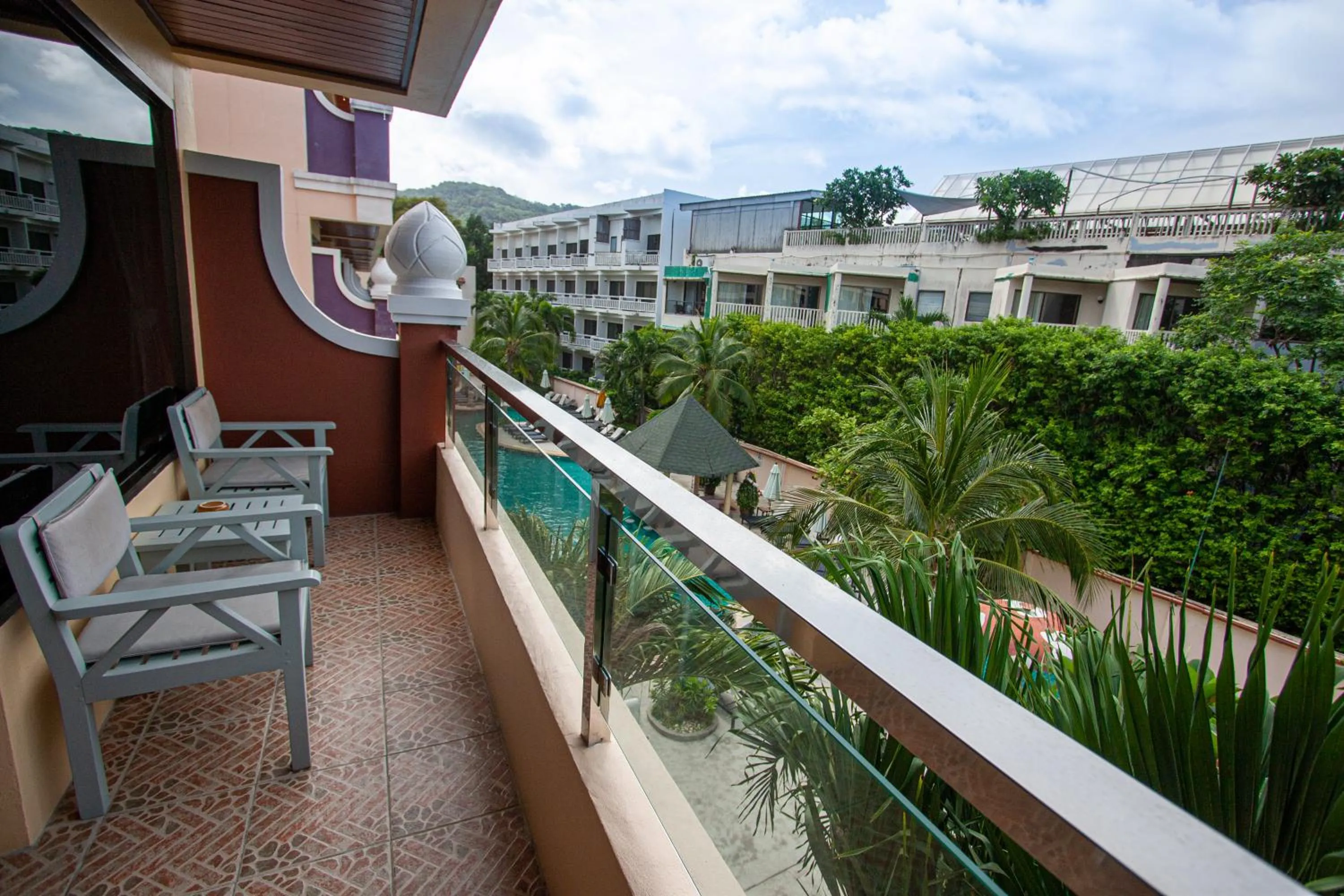 Balcony/Terrace in Karon Sea Sands Resort-SHA PLUS
