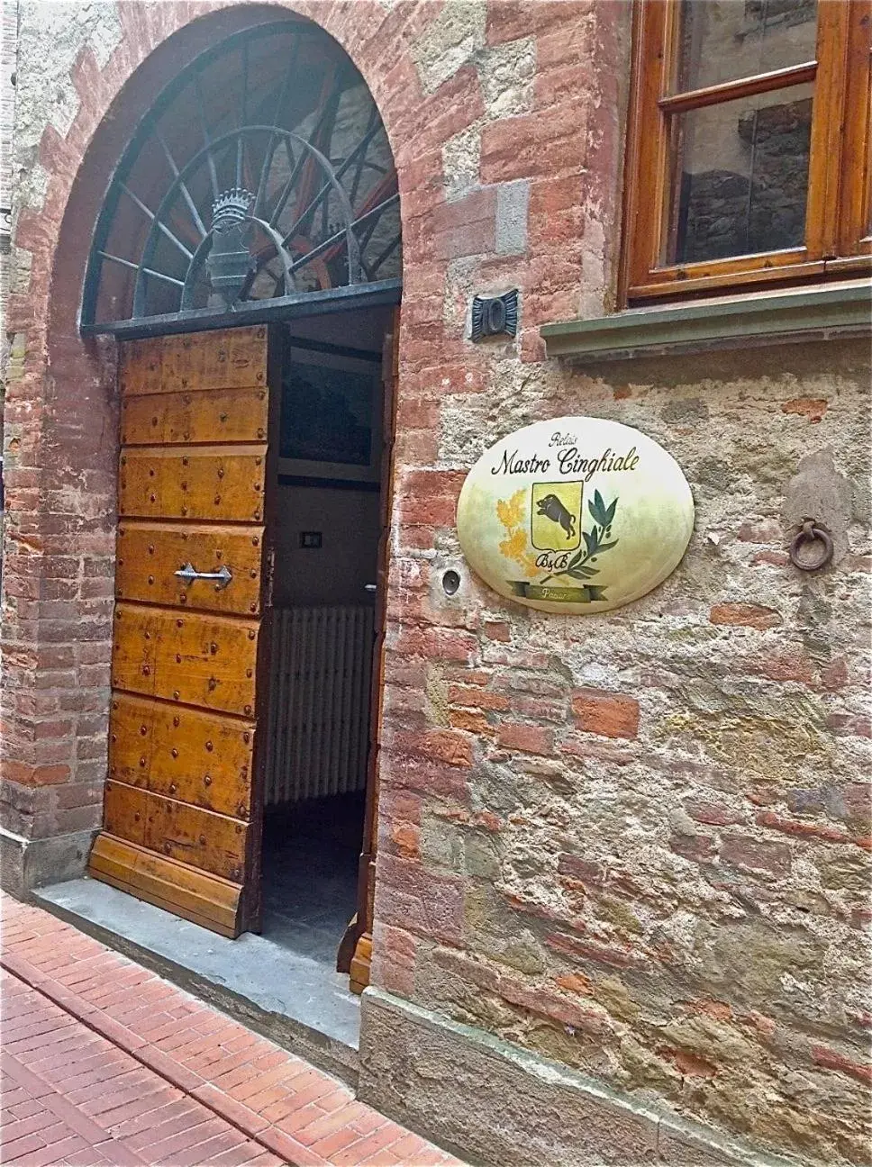 Facade/Entrance in Relais Mastro Cinghiale