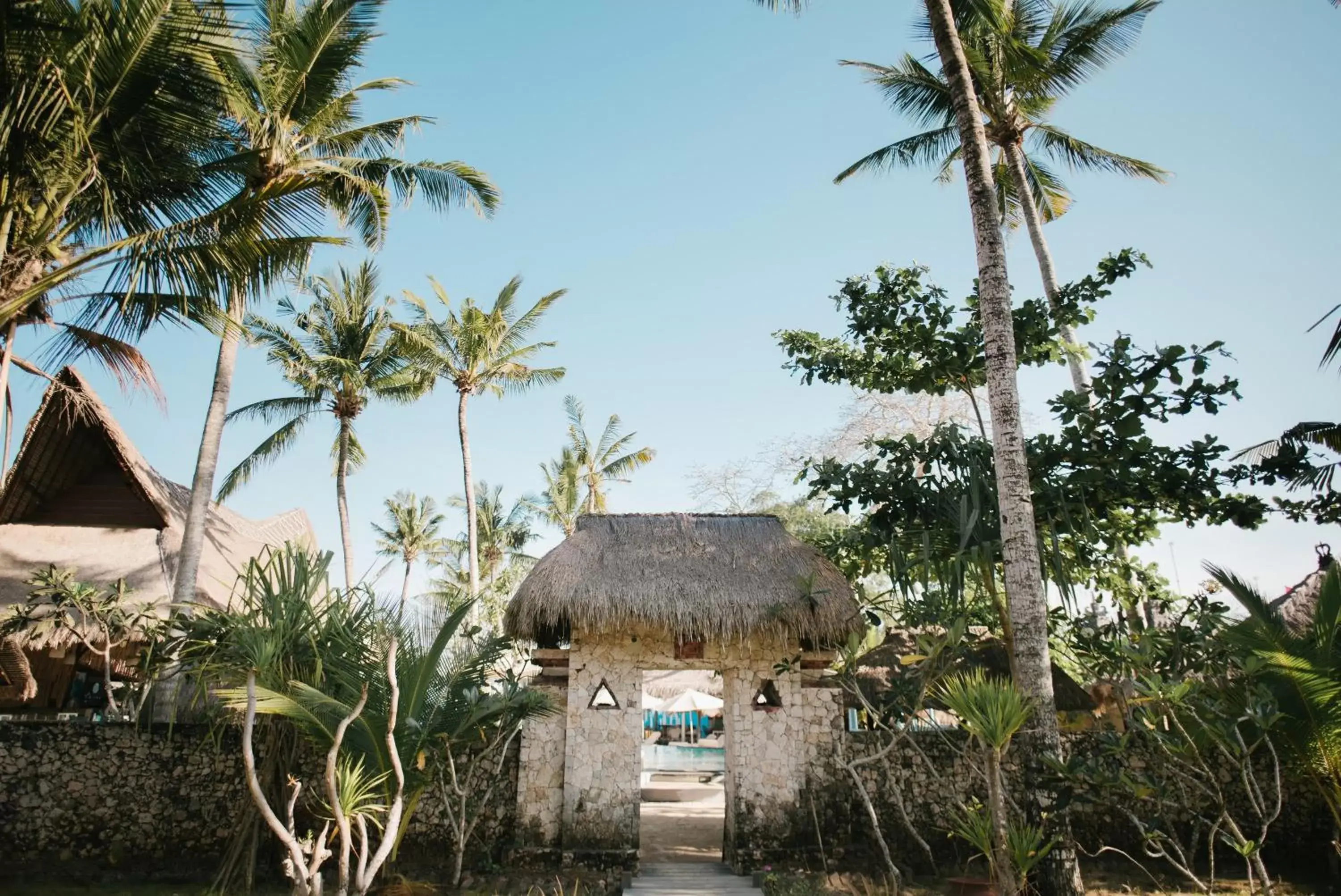 Facade/entrance in Le Nusa Beach Club