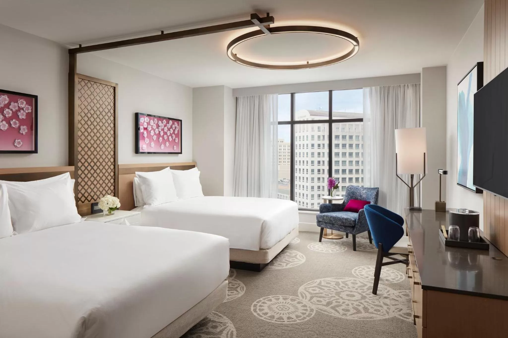 Bedroom, Bed in Loews Coral Gables Hotel