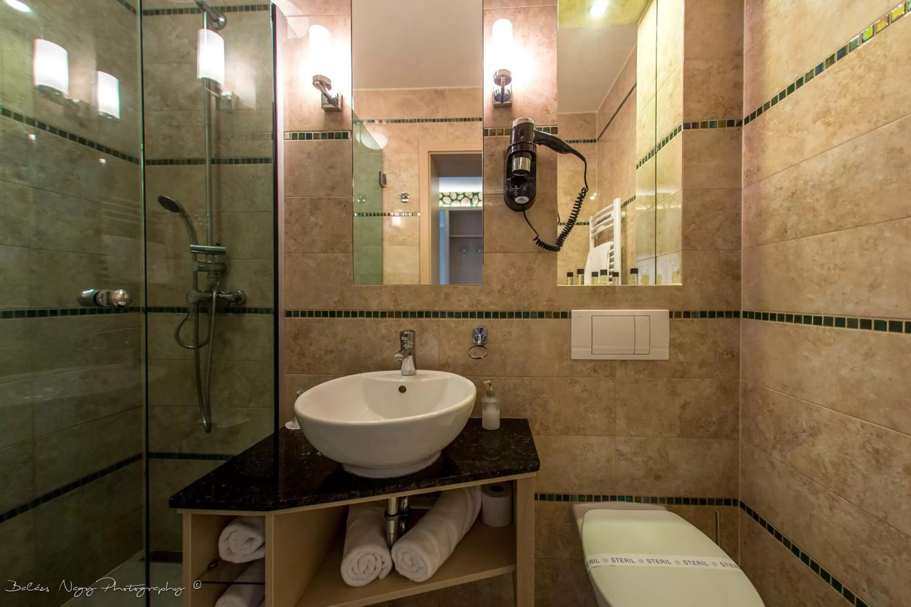 Bathroom in Hotel Aurum Family "A"