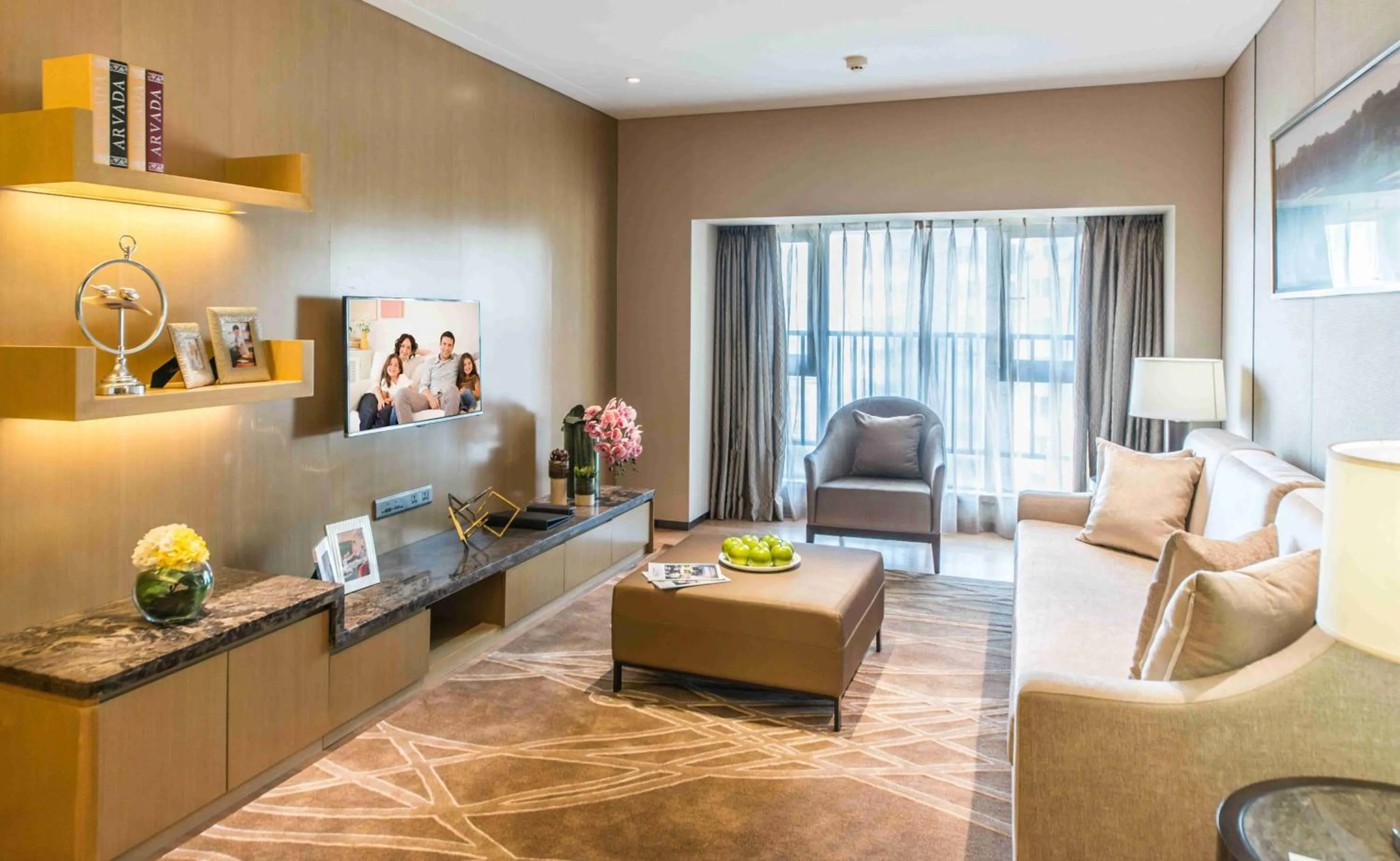 Living room in Somerset Grandview Shenzhen