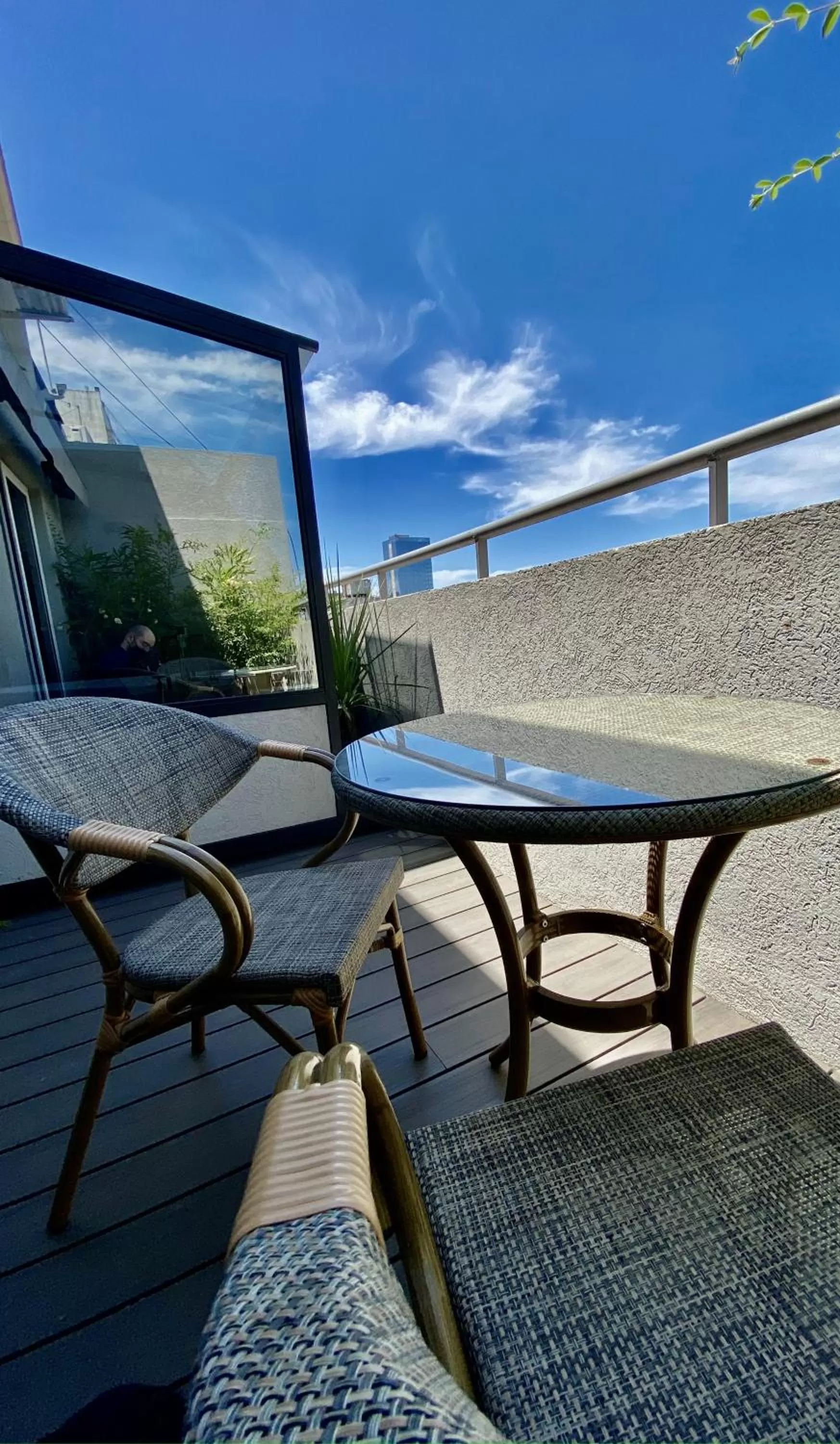 Balcony/Terrace in Up Congreso Hotel