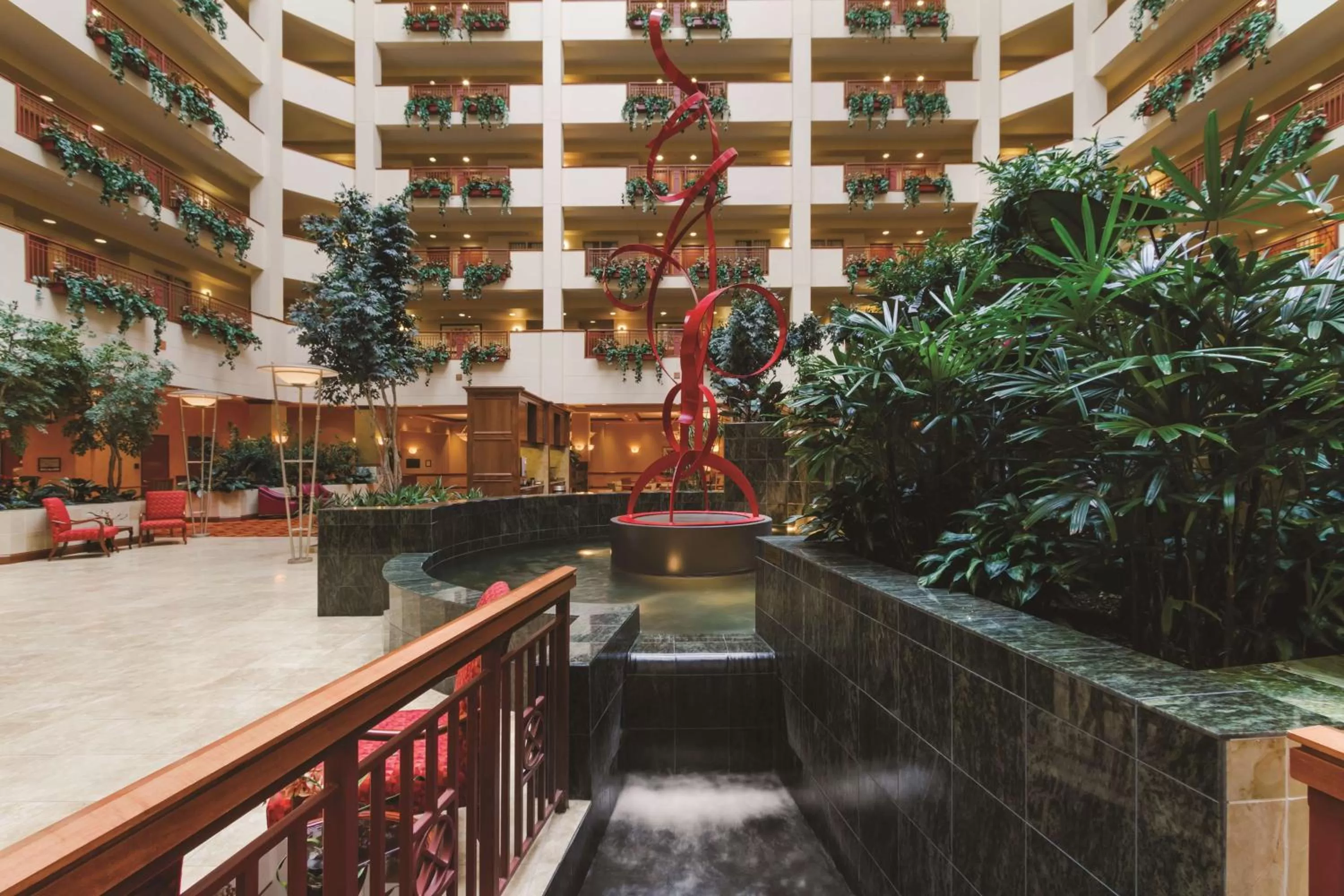 Lobby or reception in Embassy Suites Northwest Arkansas - Hotel, Spa & Convention Center