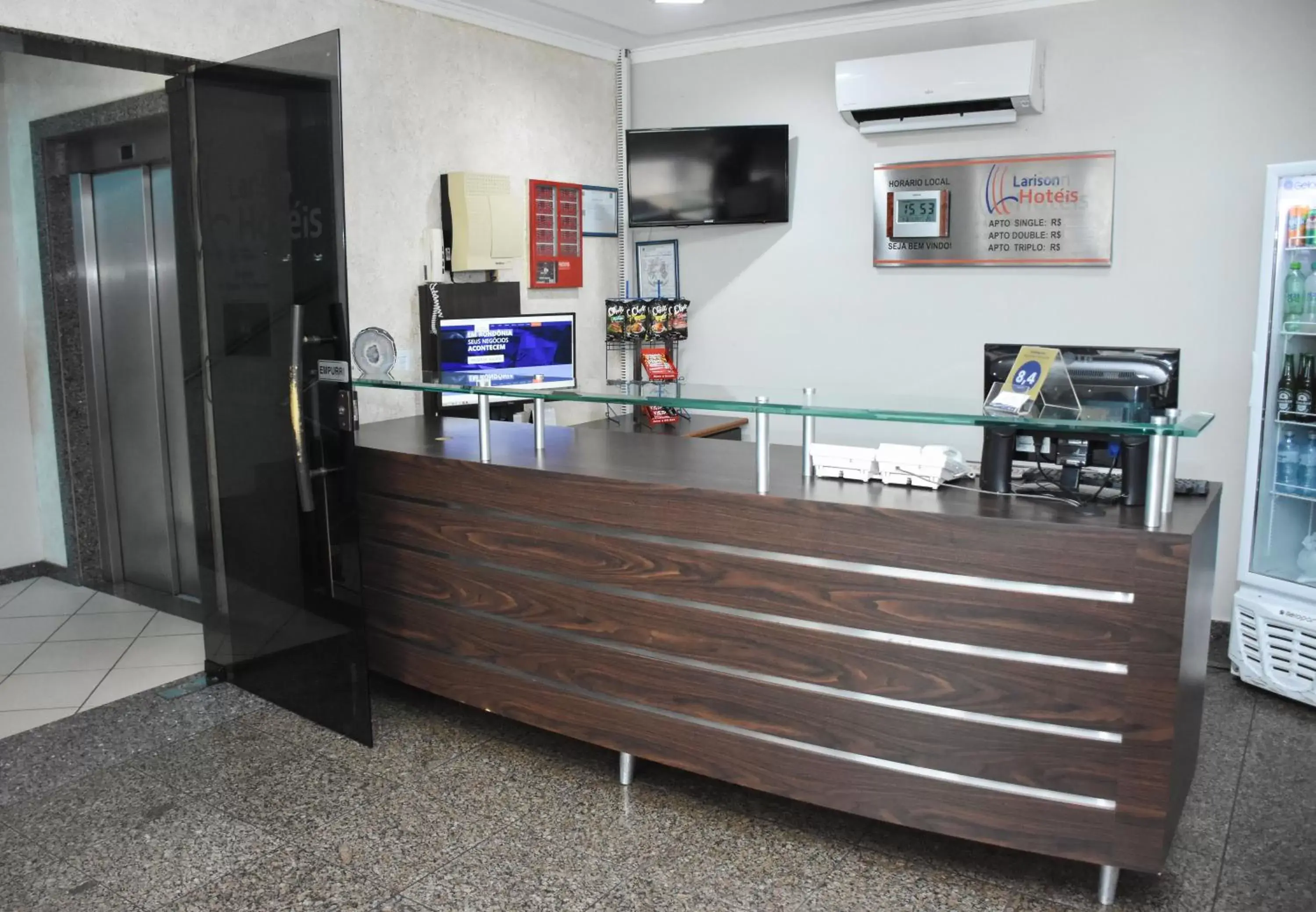 Lobby or reception, Lobby/Reception in Larison Hotéis - Ji-Paraná