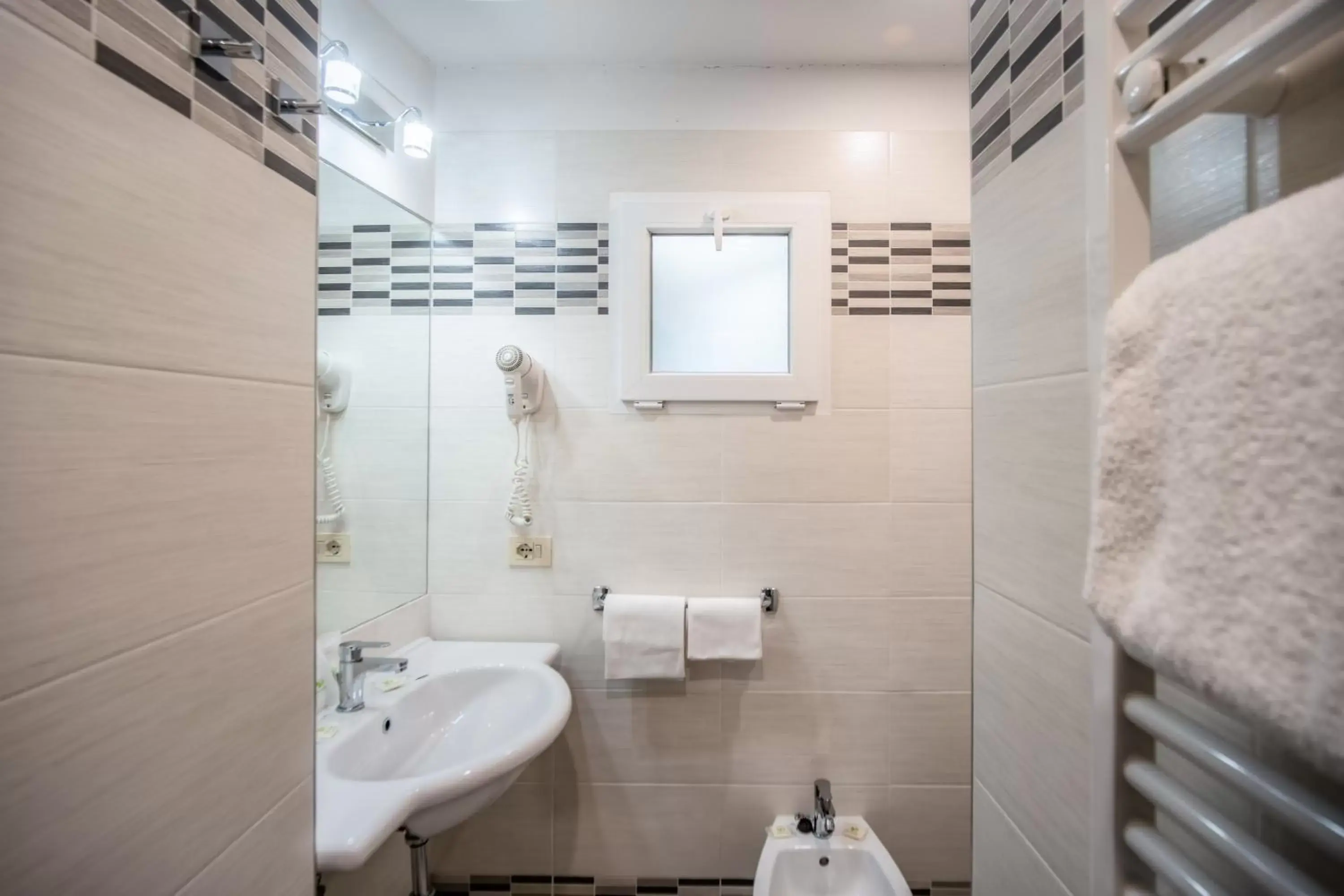Bathroom in Hotel Martelli