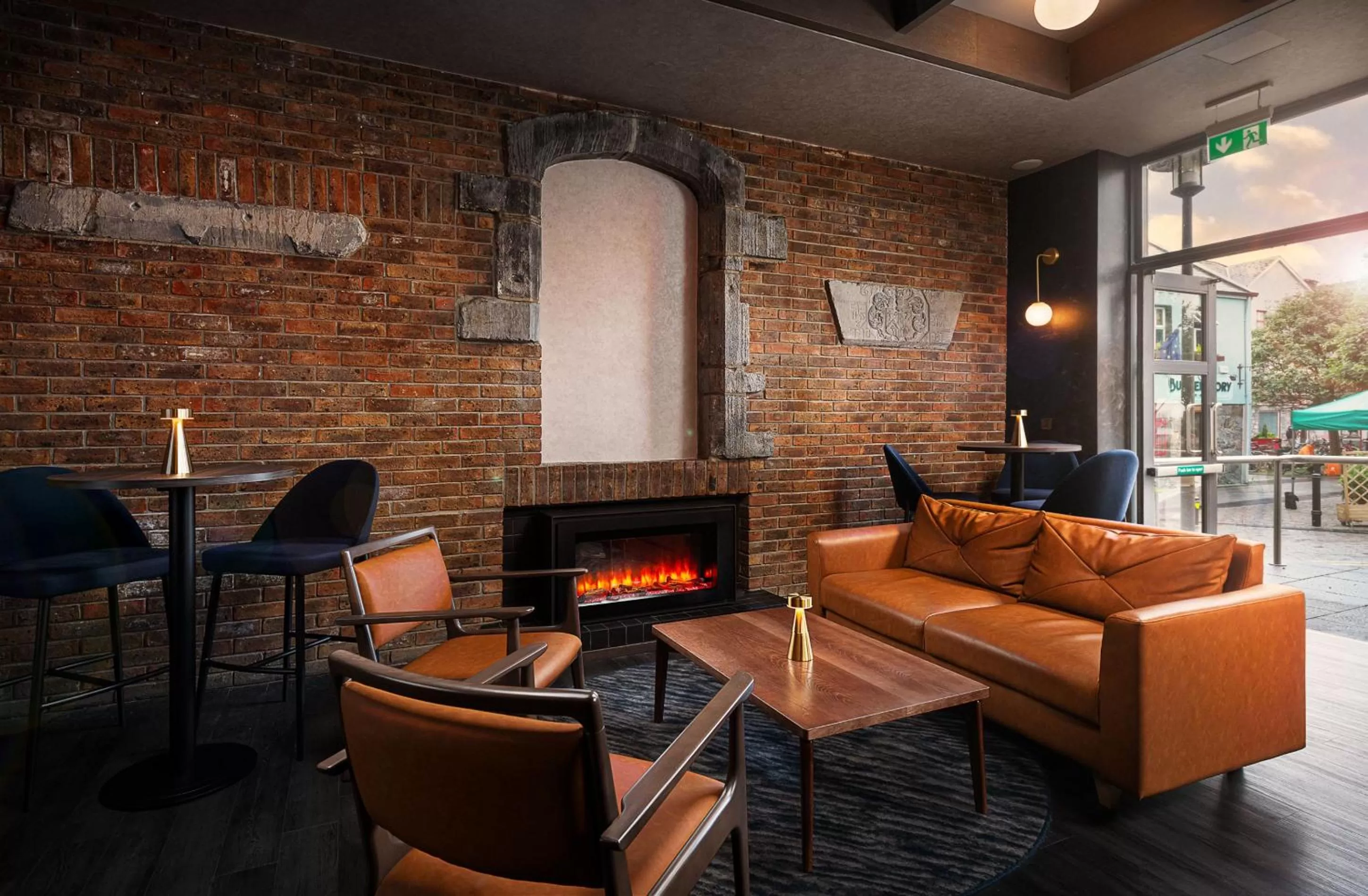 Seating area in Leonardo Hotel Galway