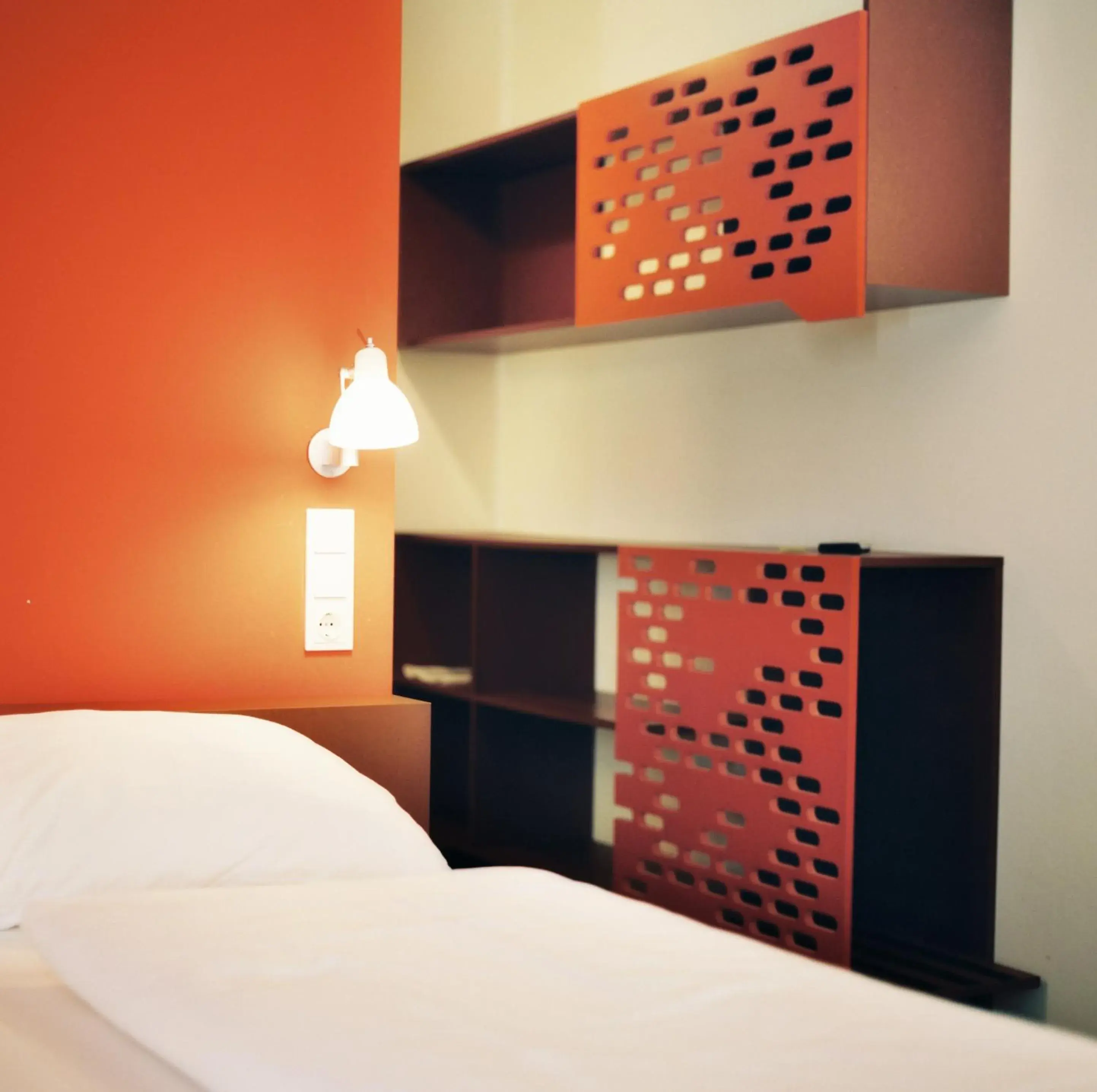 Bed in Kyriad Vienna Altmannsdorf Bed in Kyriad Vienna Altmannsdorf