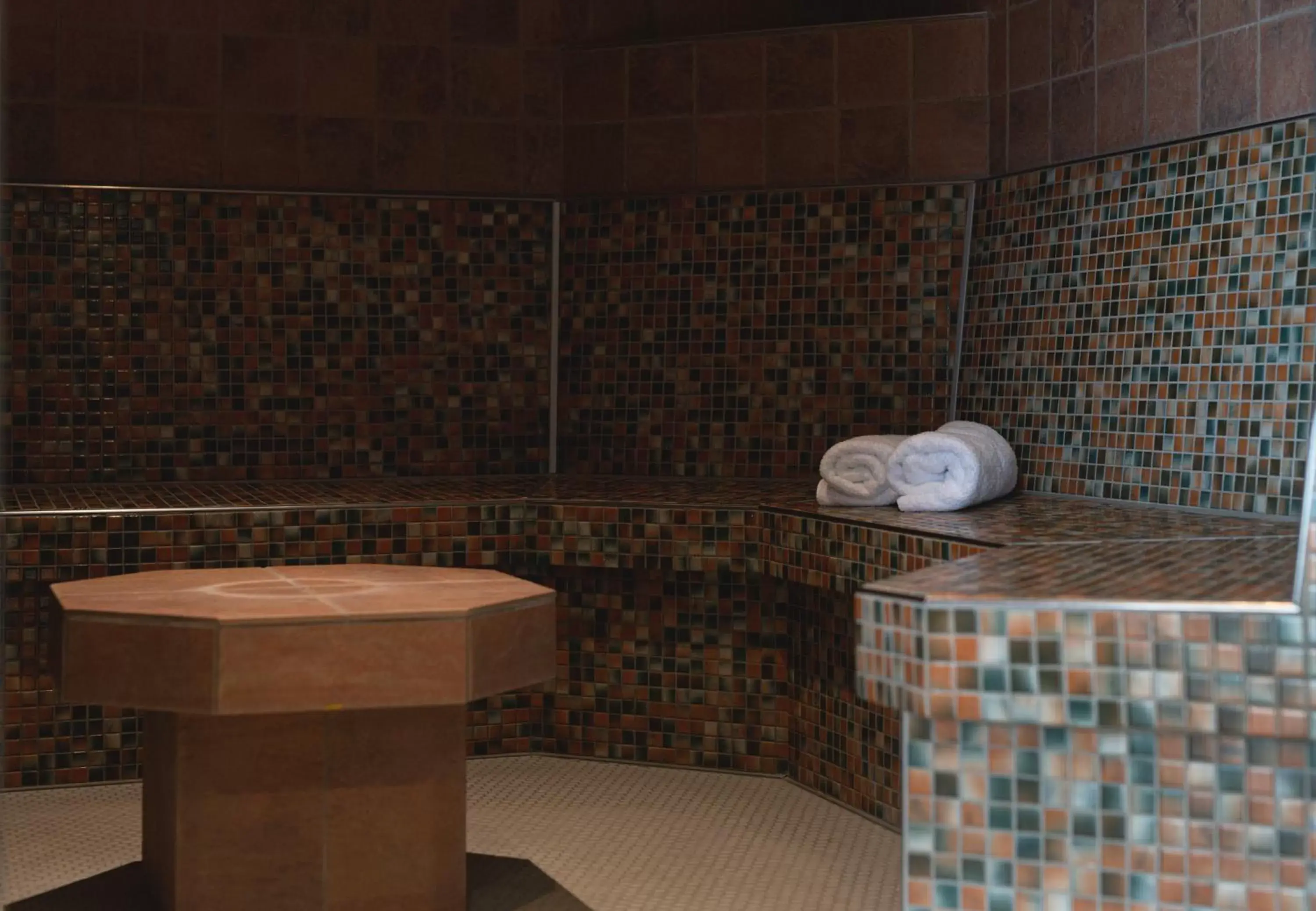 Spa and wellness centre/facilities, Bathroom in Hotel VierJahreszeiten am Seilersee